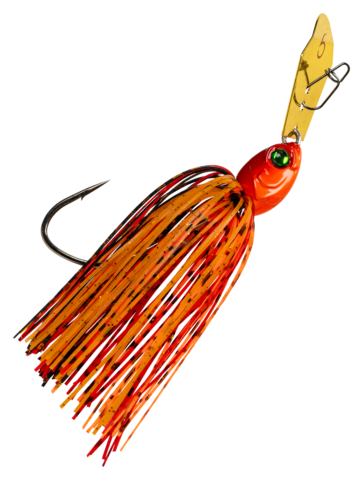 Image of 6th Sense Fishing Jigsaw Bladed Jig - Wild Lava Craw - 3/4 oz.