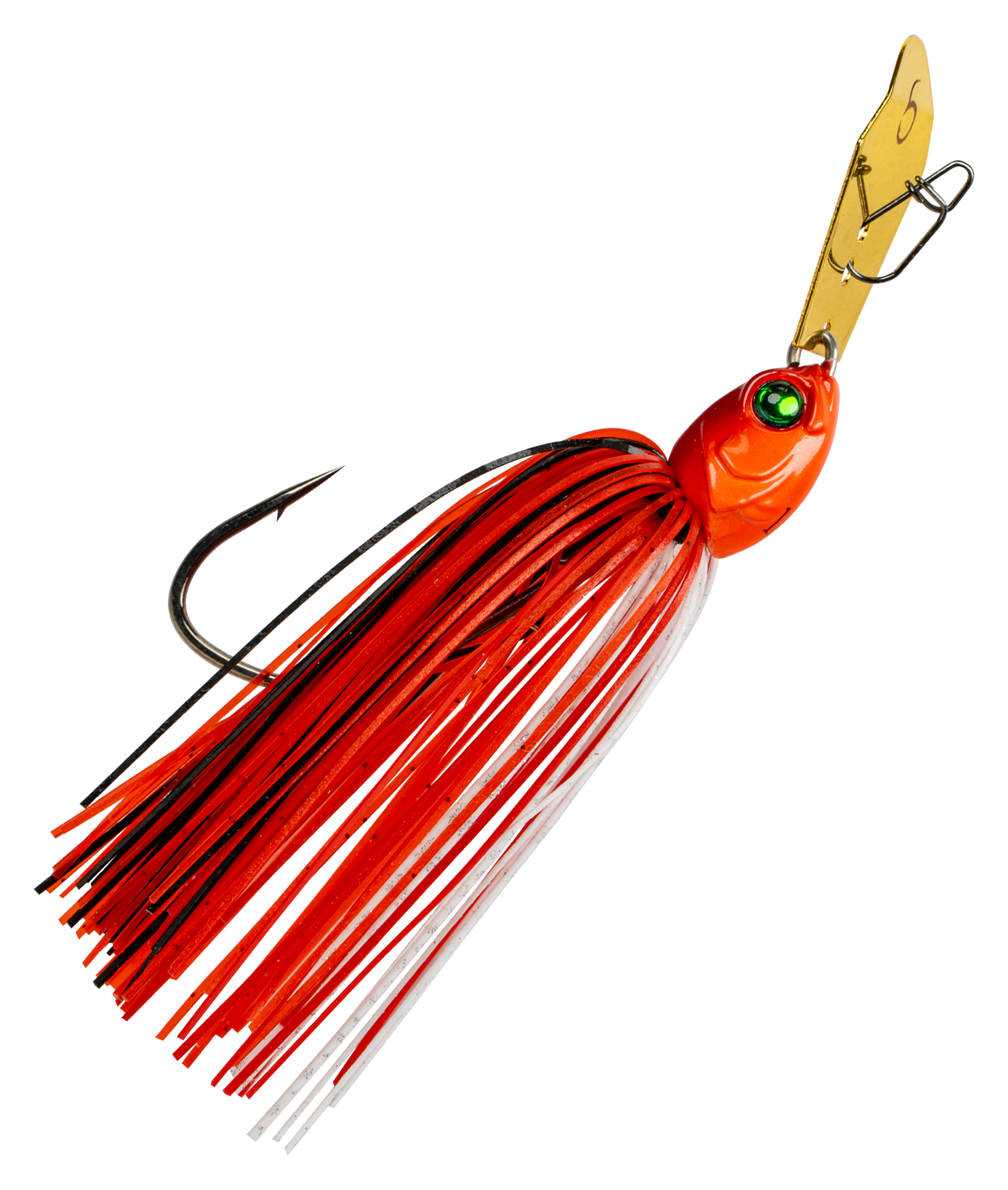 Image of 6th Sense Fishing Jigsaw Bladed Jig - Rambo Red - 3/8 oz.