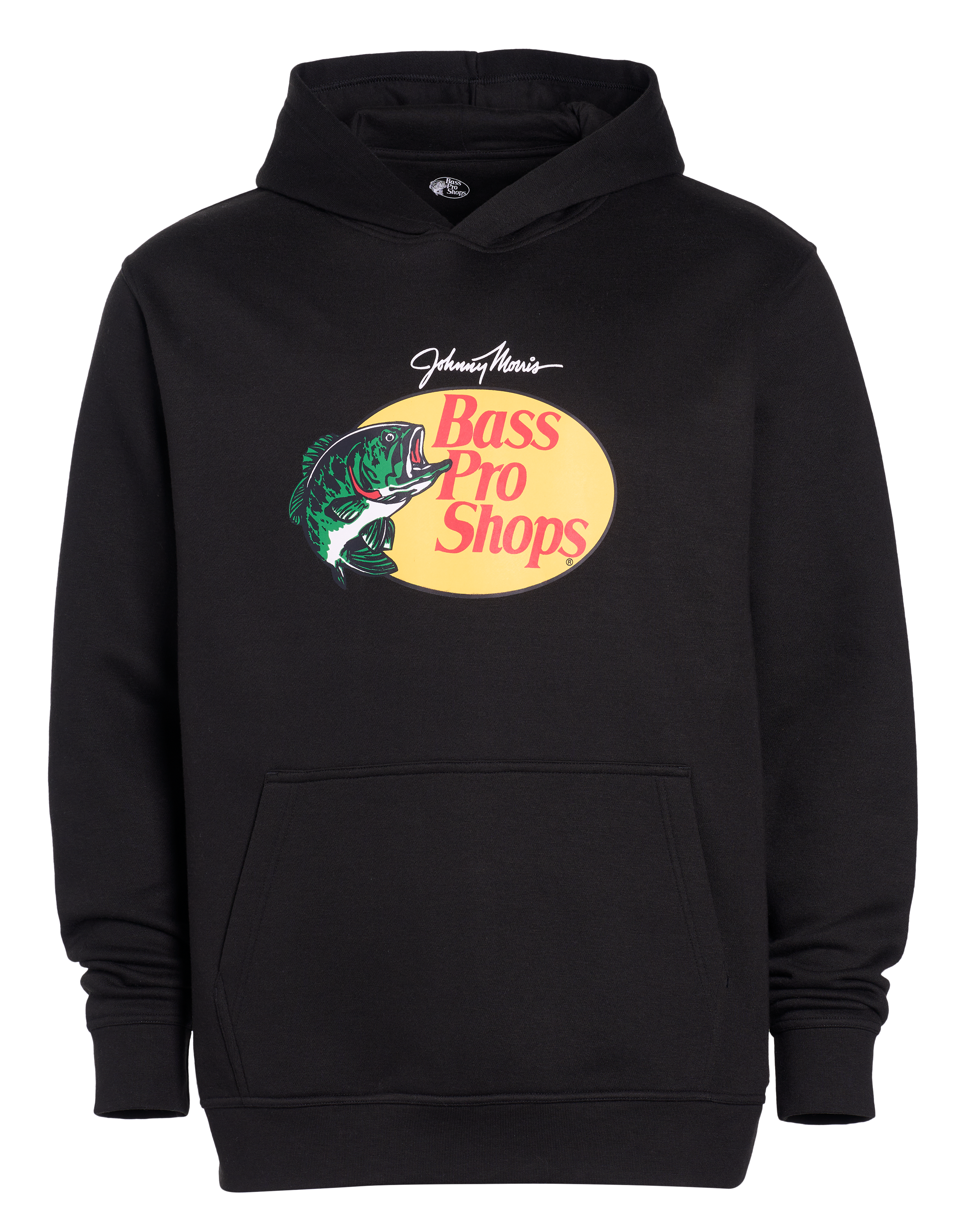 Image of Bass Pro Shops Chest Logo Hoodie - Black