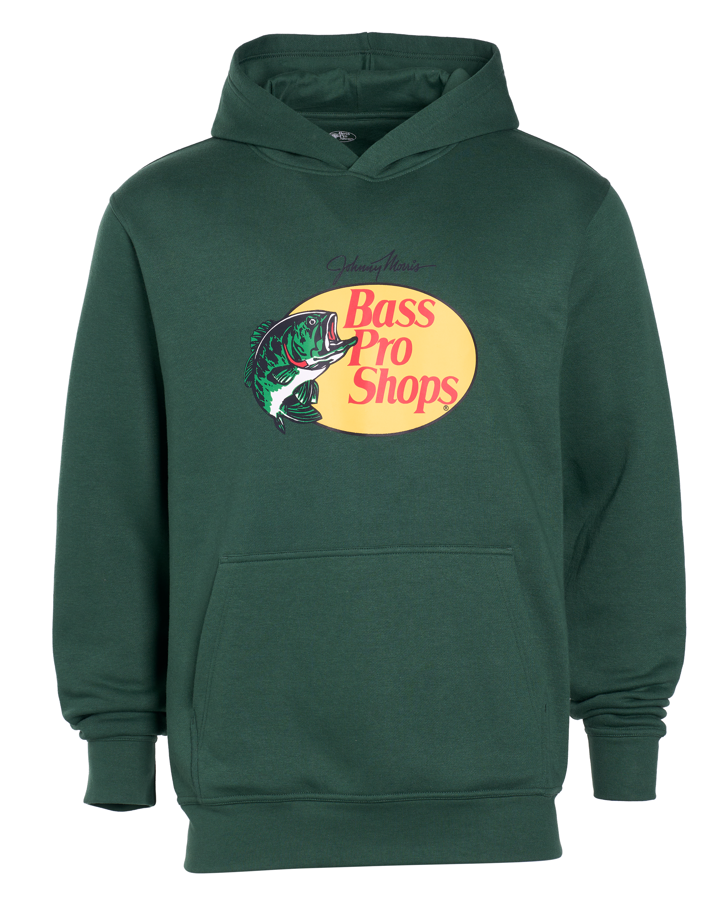 Image of Bass Pro Shops Chest Logo Hoodie - Pine Needle