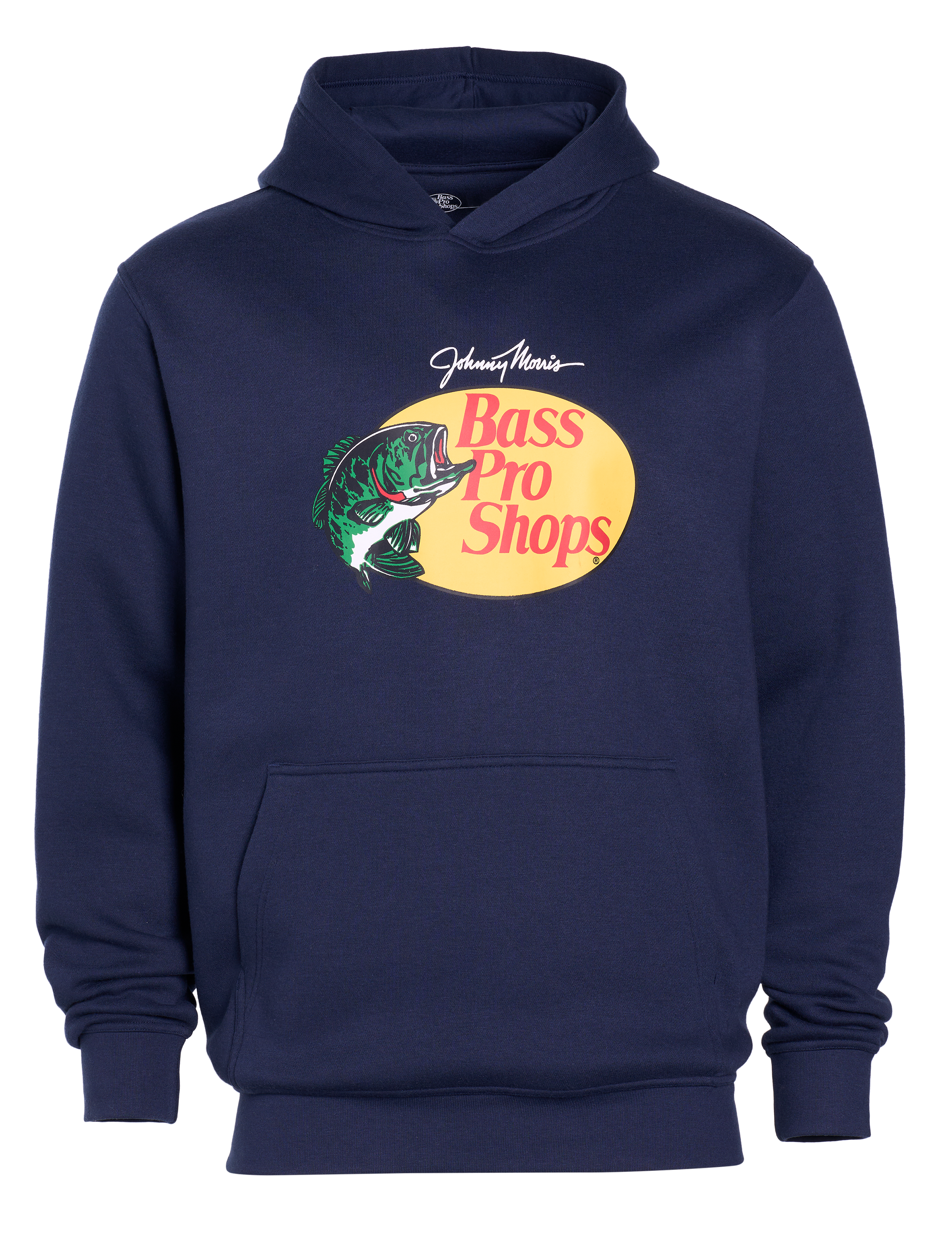 Image of Bass Pro Shops Chest Logo Hoodie - Navy
