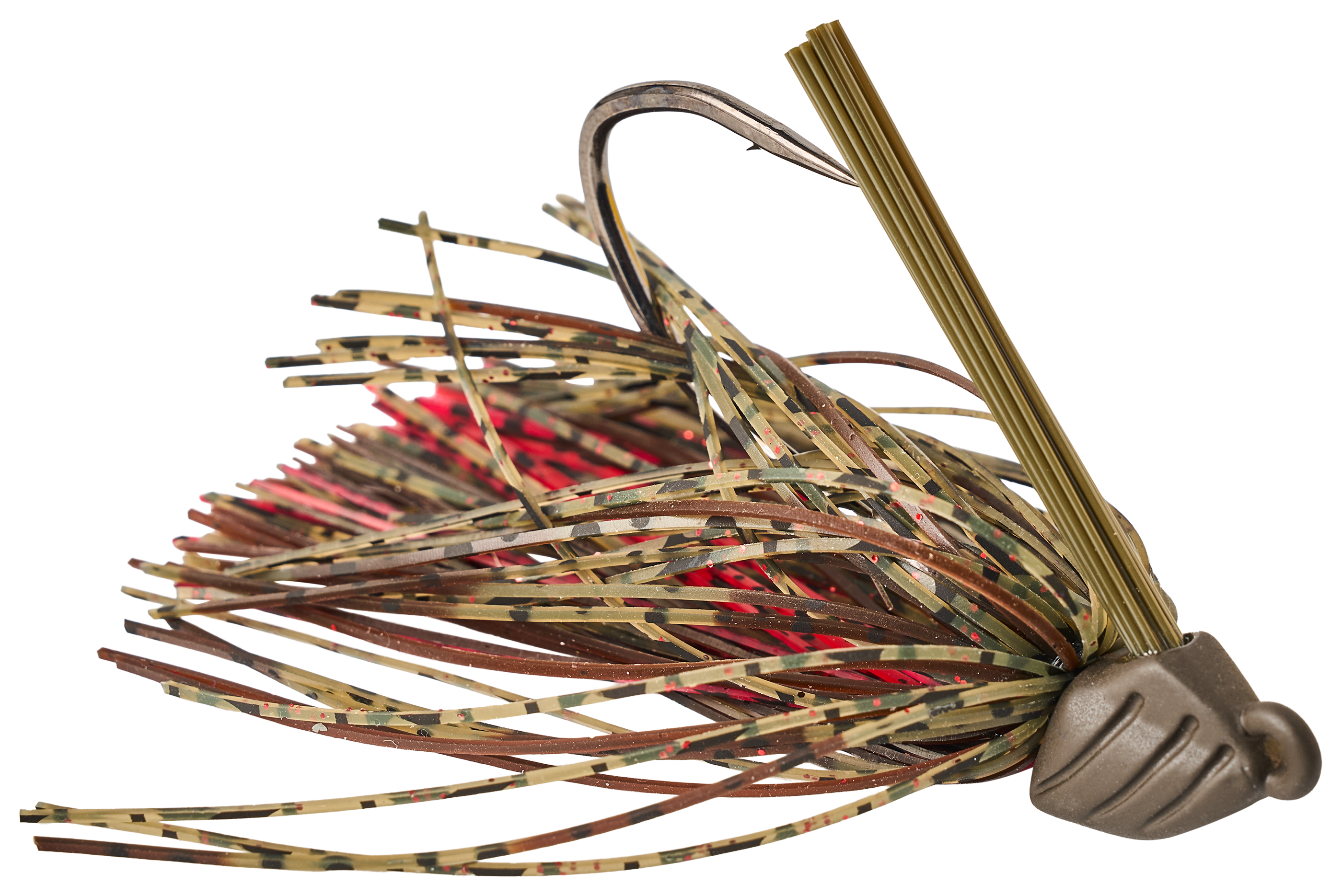 Image of Toad Thumper Lure Co. Juggernaut Jig - Delta Red - 3/8 oz.
