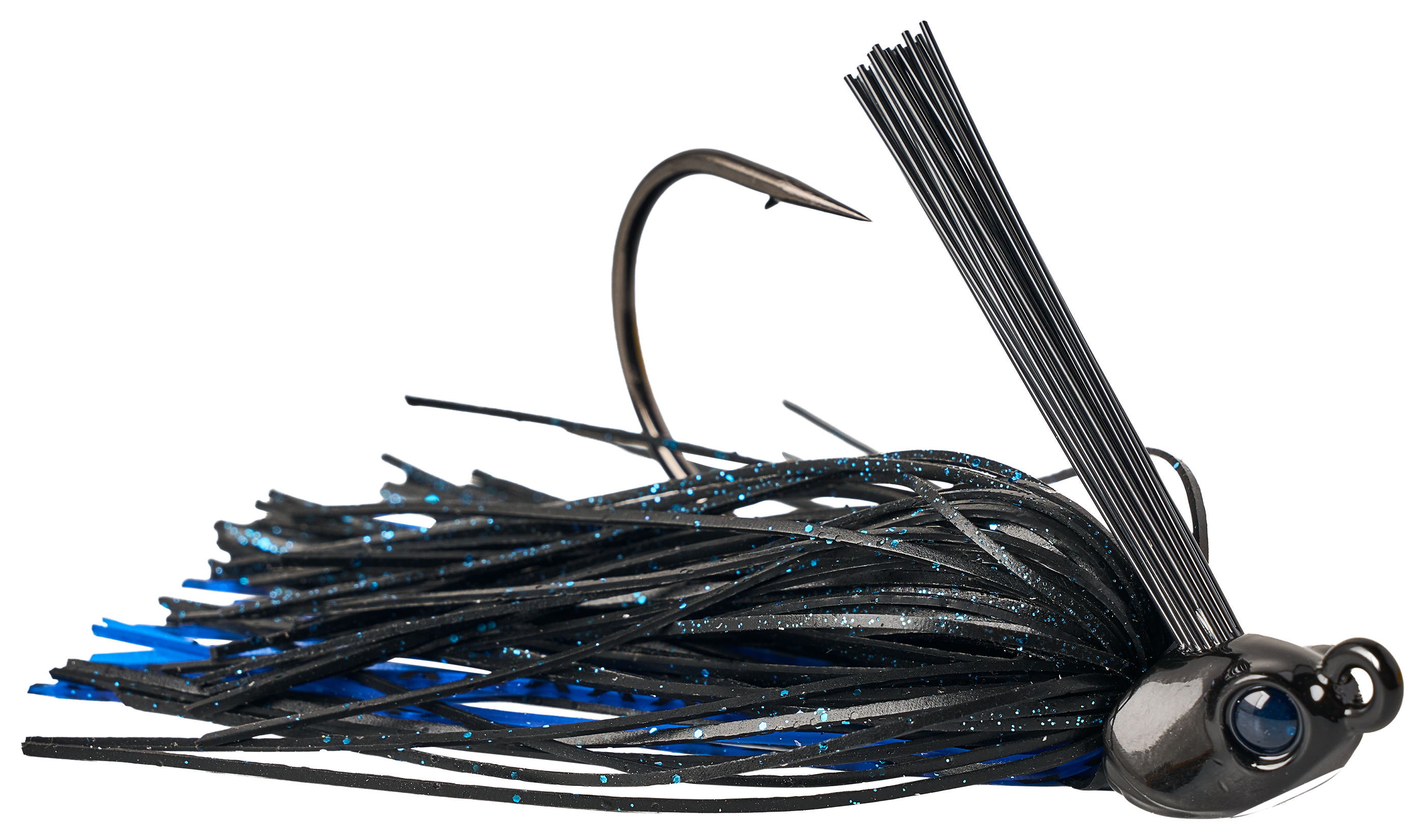 Image of Toad Thumper Lure Co. Hydra Jig - Black and Blue - 3/8 oz.