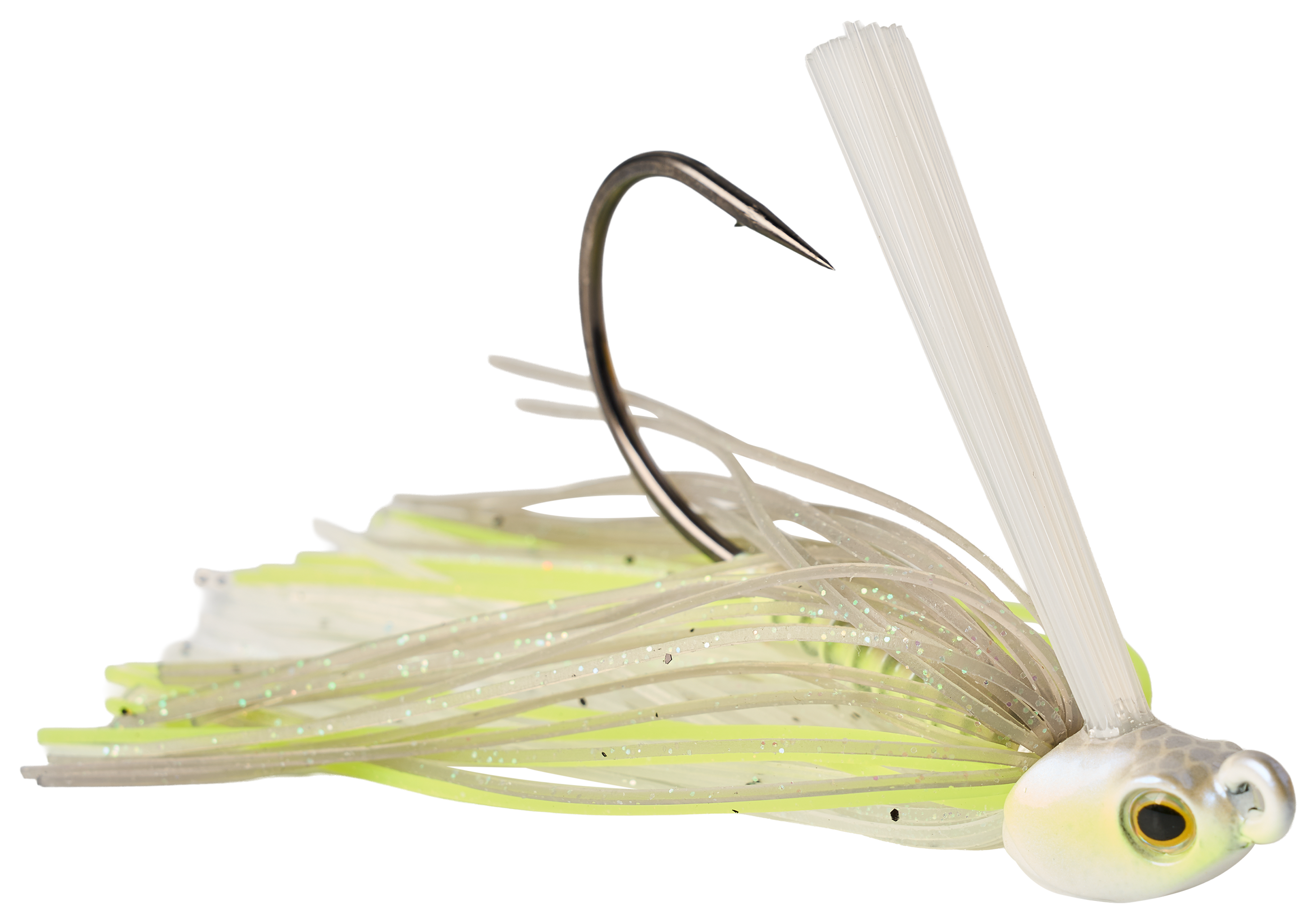 Image of Toad Thumper Lure Co. Hydra Jig - Chartreuse Shad - 1/2 oz.