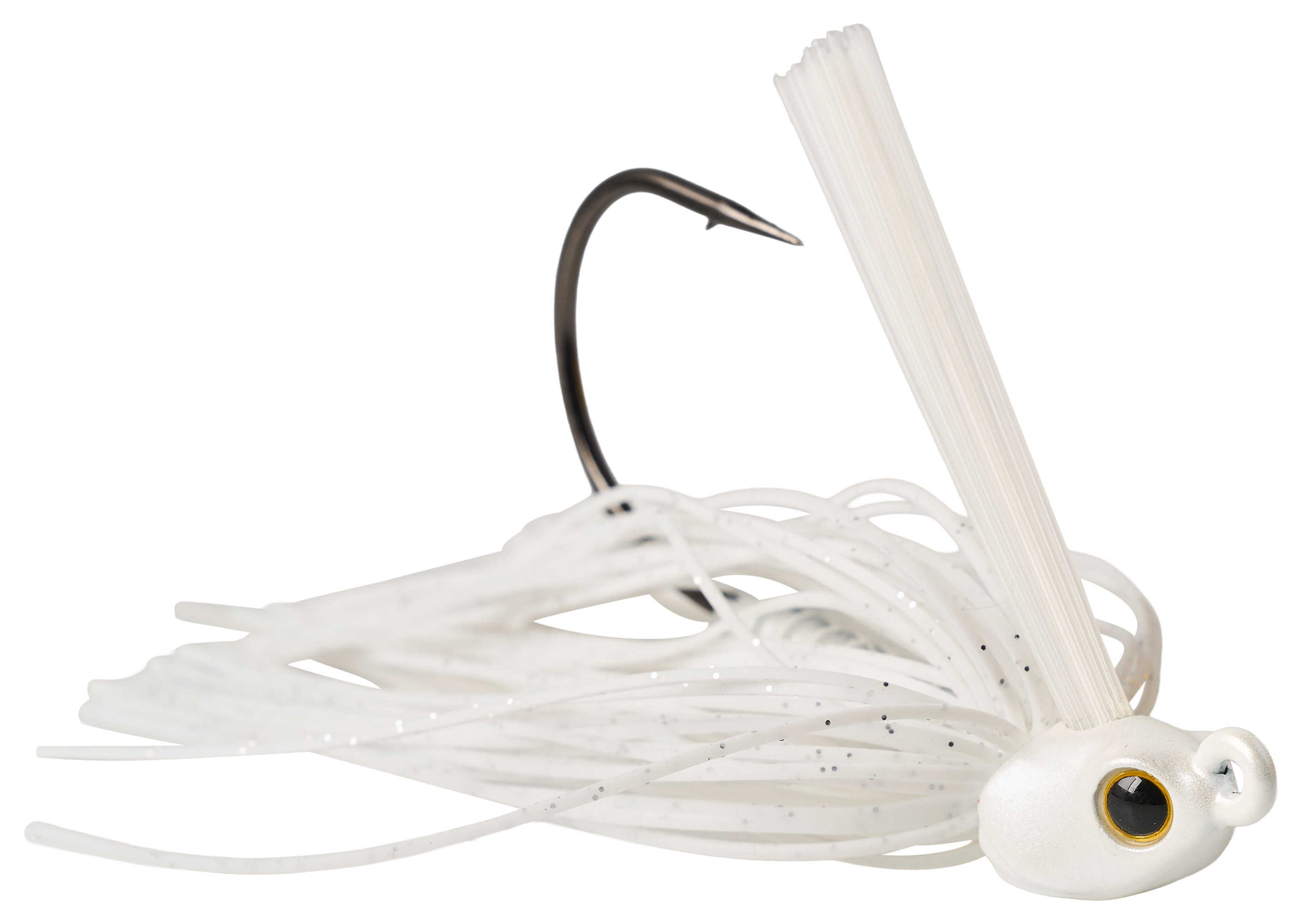 Image of Toad Thumper Lure Co. Hydra Jig - Pearl White - 1/2 oz.