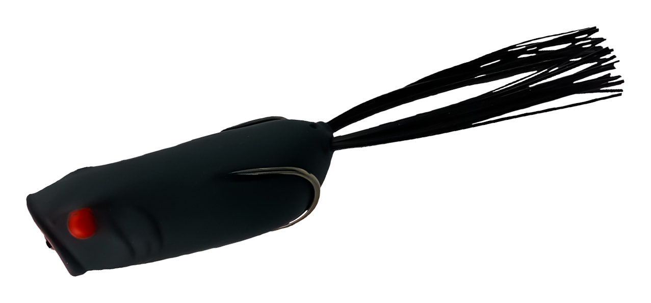 Image of Toad Thumper Lure Co. Poppin' Frog - Black