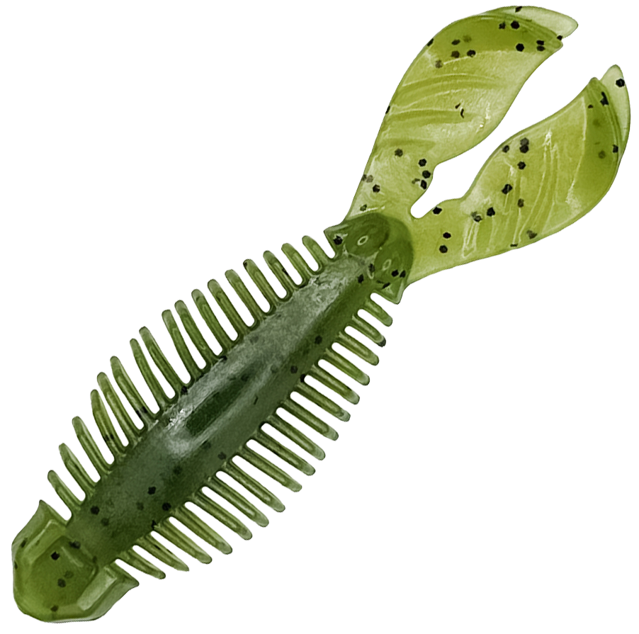 Image of Toad Thumper Lure Co. Craw Gill - Watermelon Black Flake