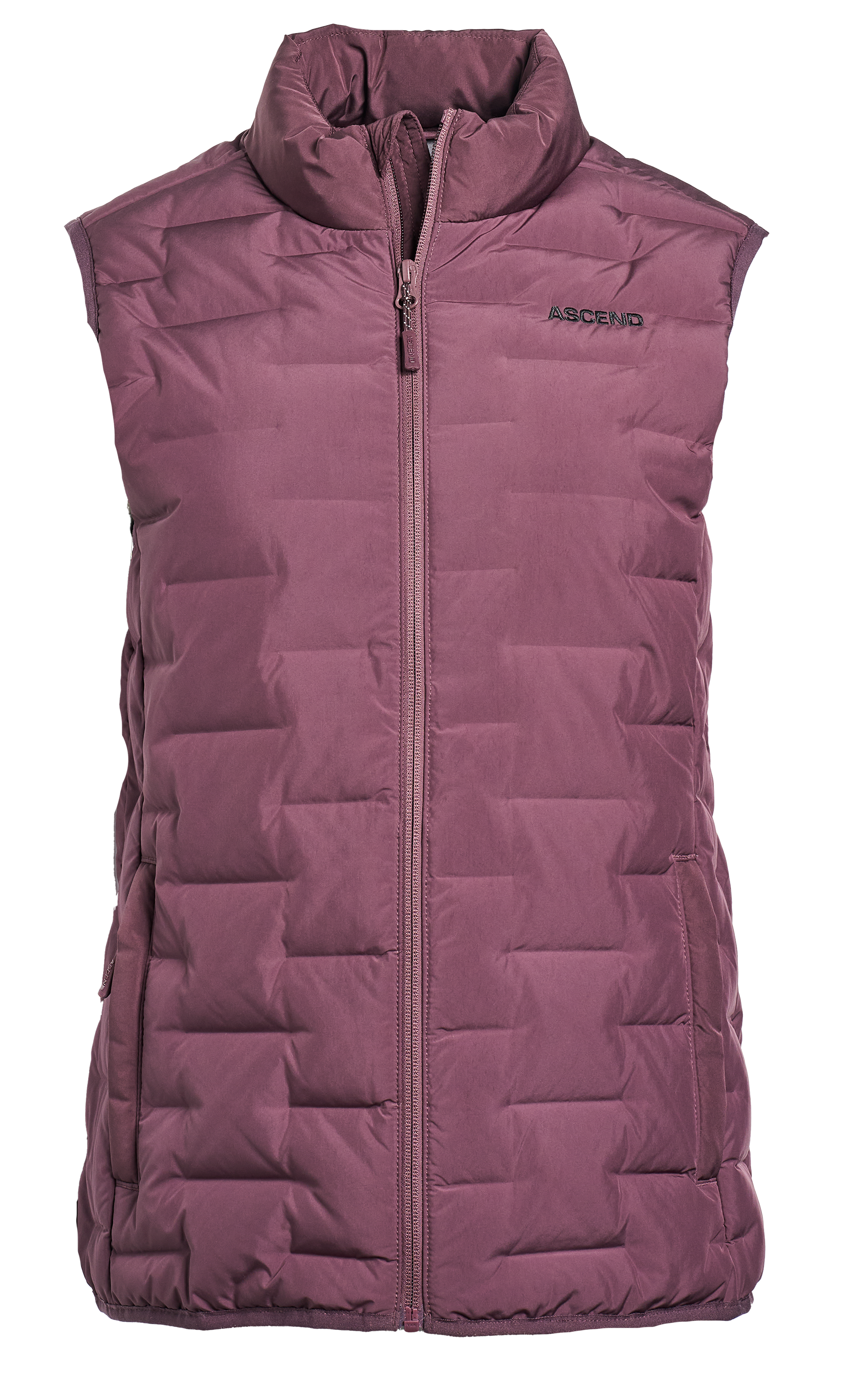 Image of Ascend Explore More Full-Zip Down Vest - Huckleberry