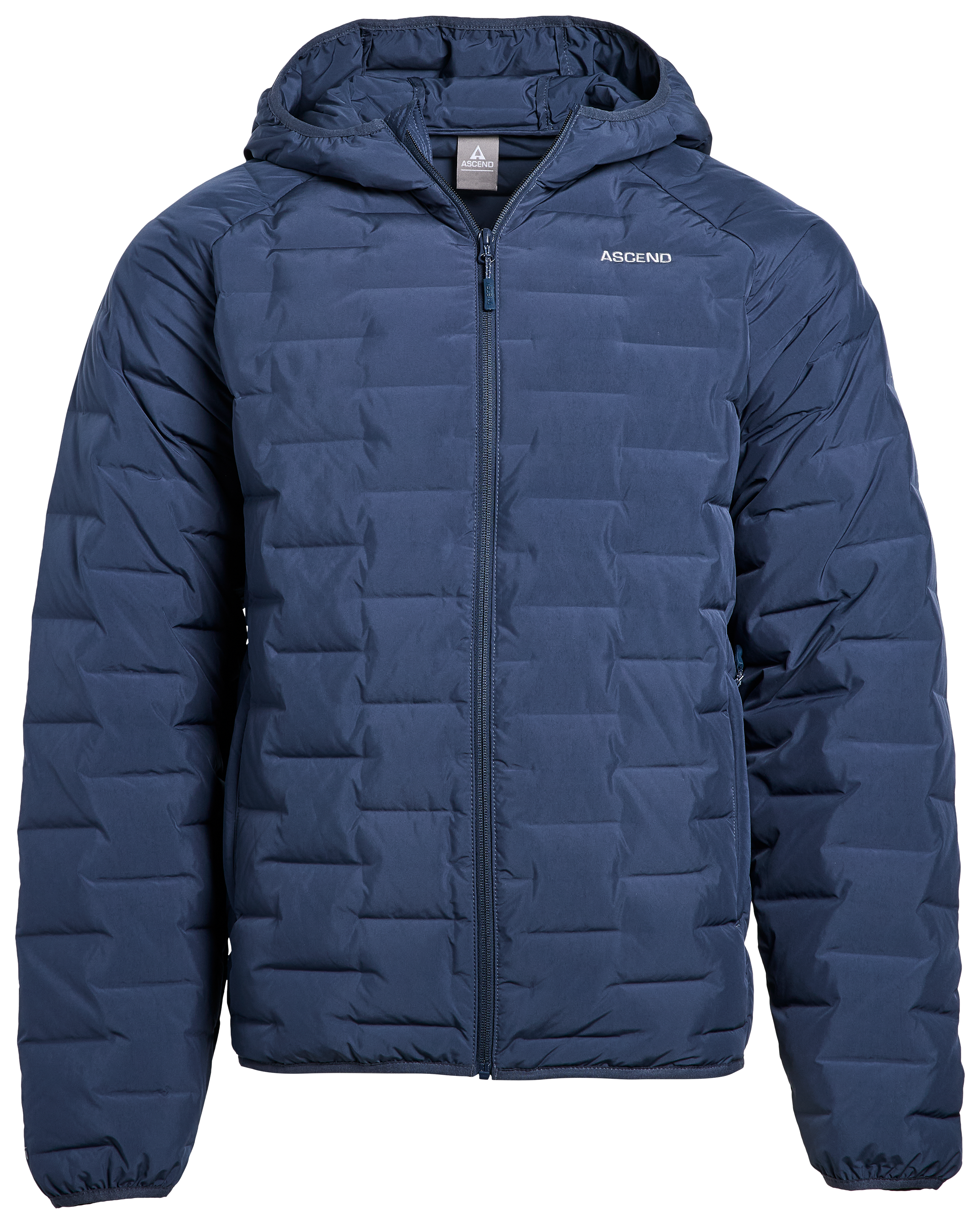 Image of Ascend Explore More Hooded Down Jacket - Mood Indigo