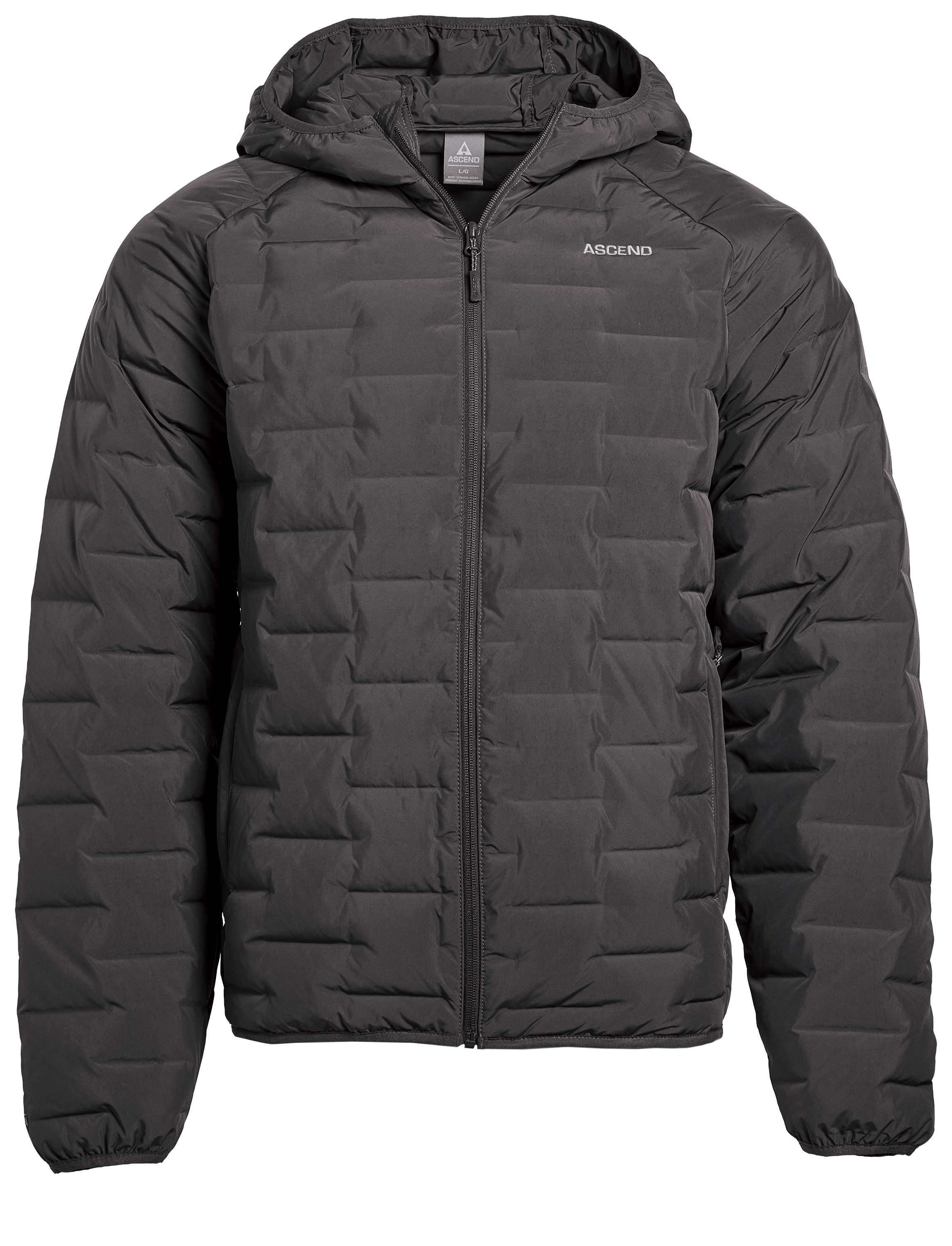 Image of Ascend Explore More Hooded Down Jacket - Phantom