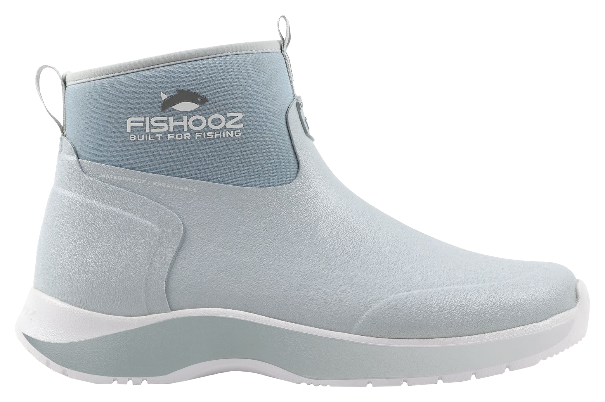 Image of DryShod Fishooz DryRun Ankle Boots for Men - Ghost/White