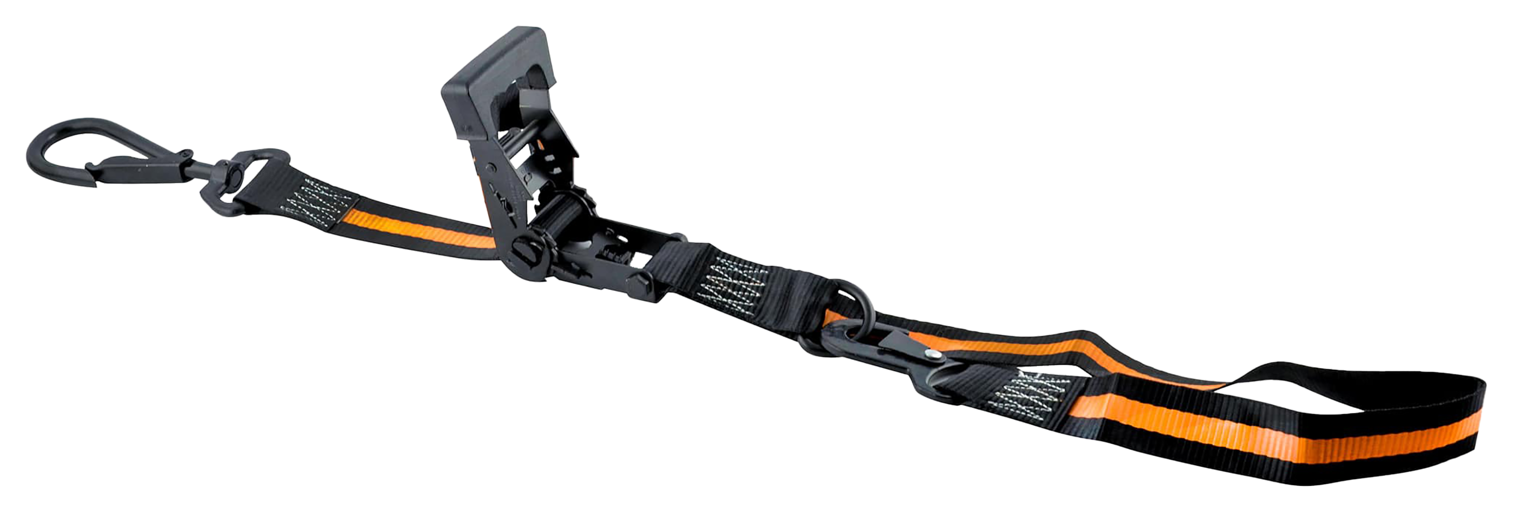 Image of Erickson 2,000-Lb. Ratchet Strap with Large Swivel Hook 2-Pack