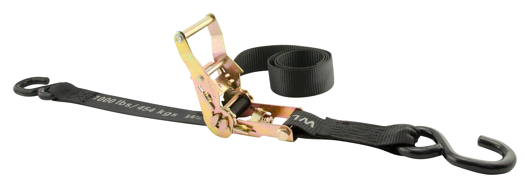 Image of Erickson 3,000-Lb. Heavy-Duty Motorcycle Ratchet Strap 2-Pack
