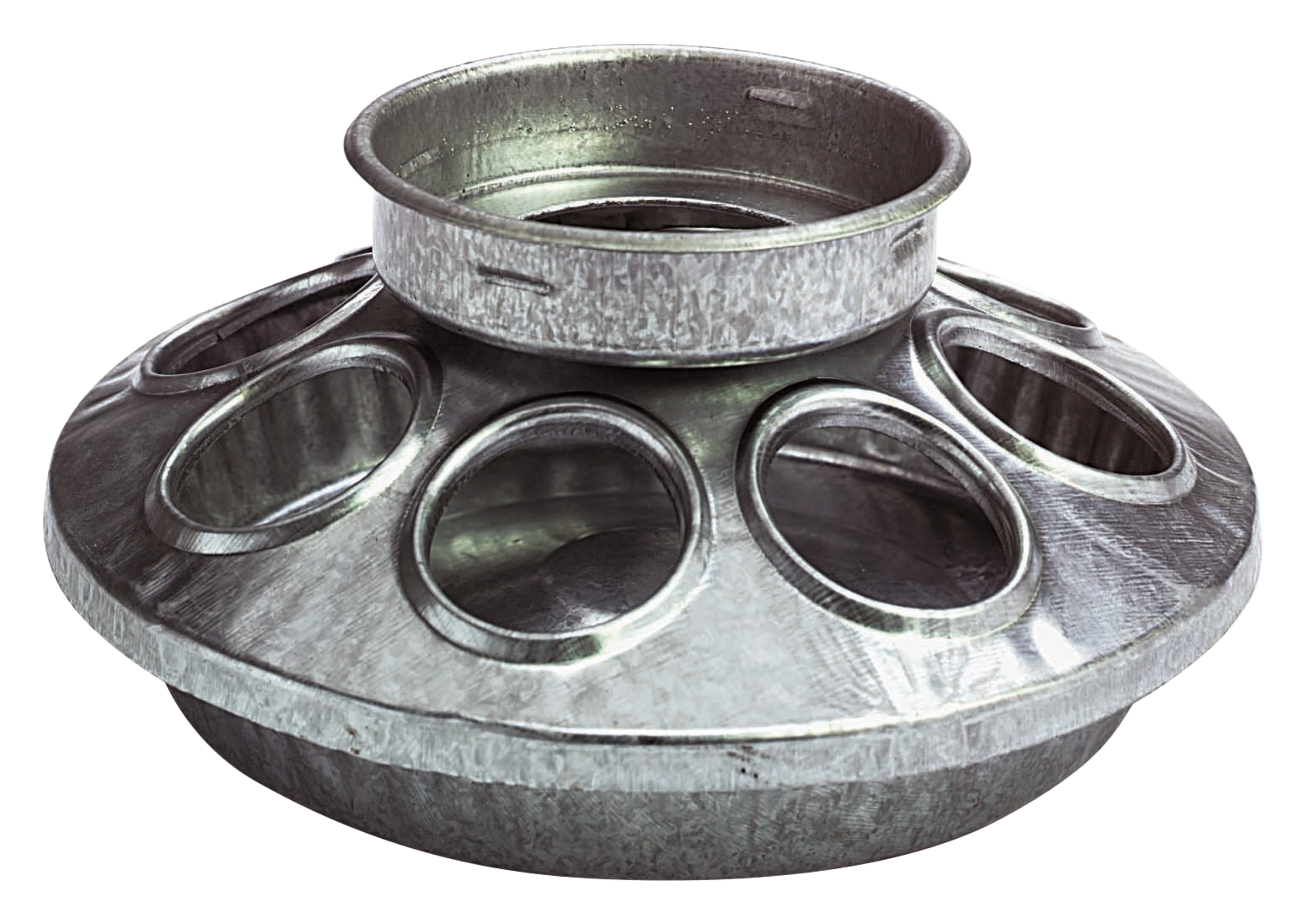 Little Giant 1-Quart Jar Metal Feeder Base