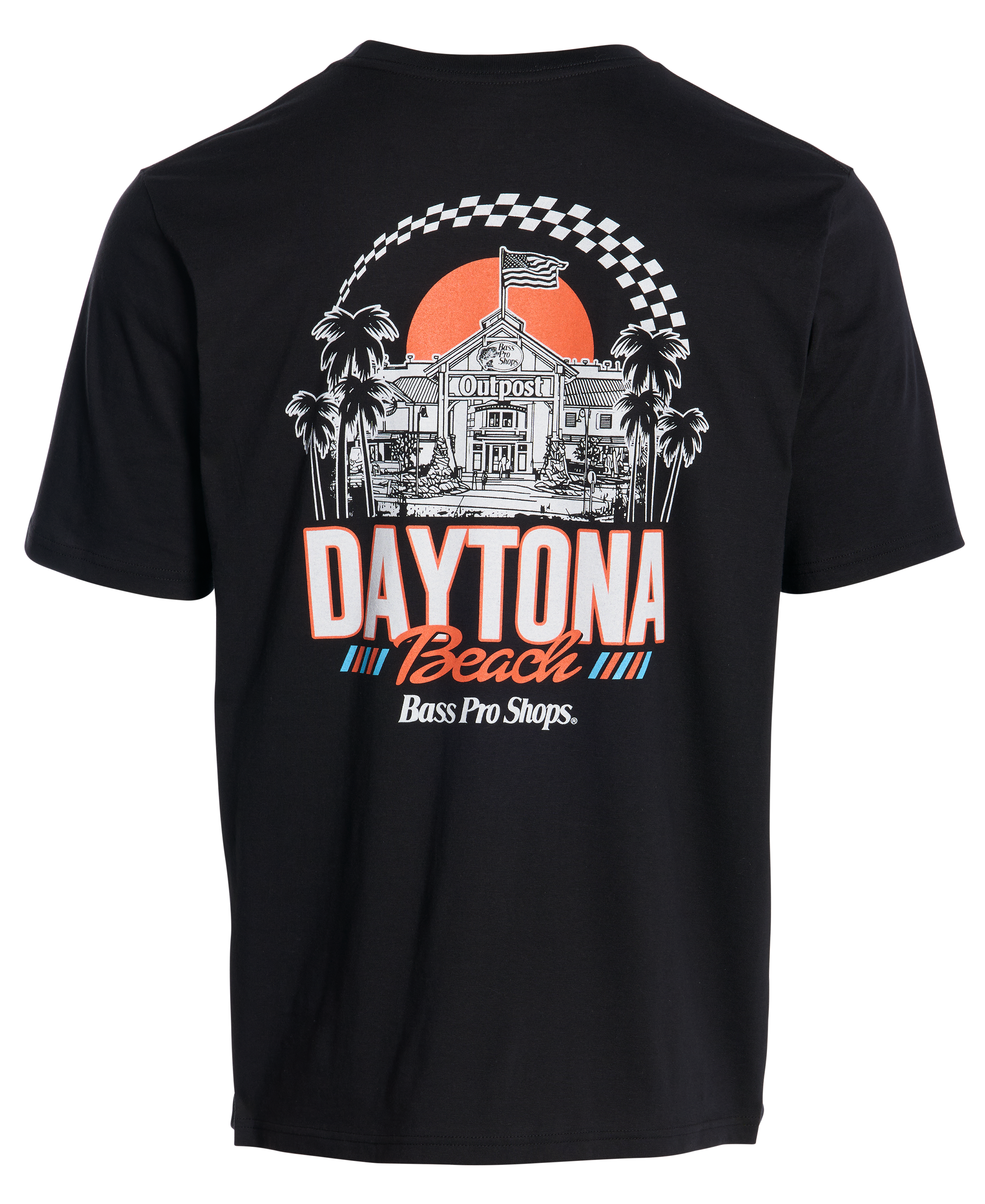 Image of Bass Pro Shops Daytona Storefront Short-Sleeve T-Shirt - Black