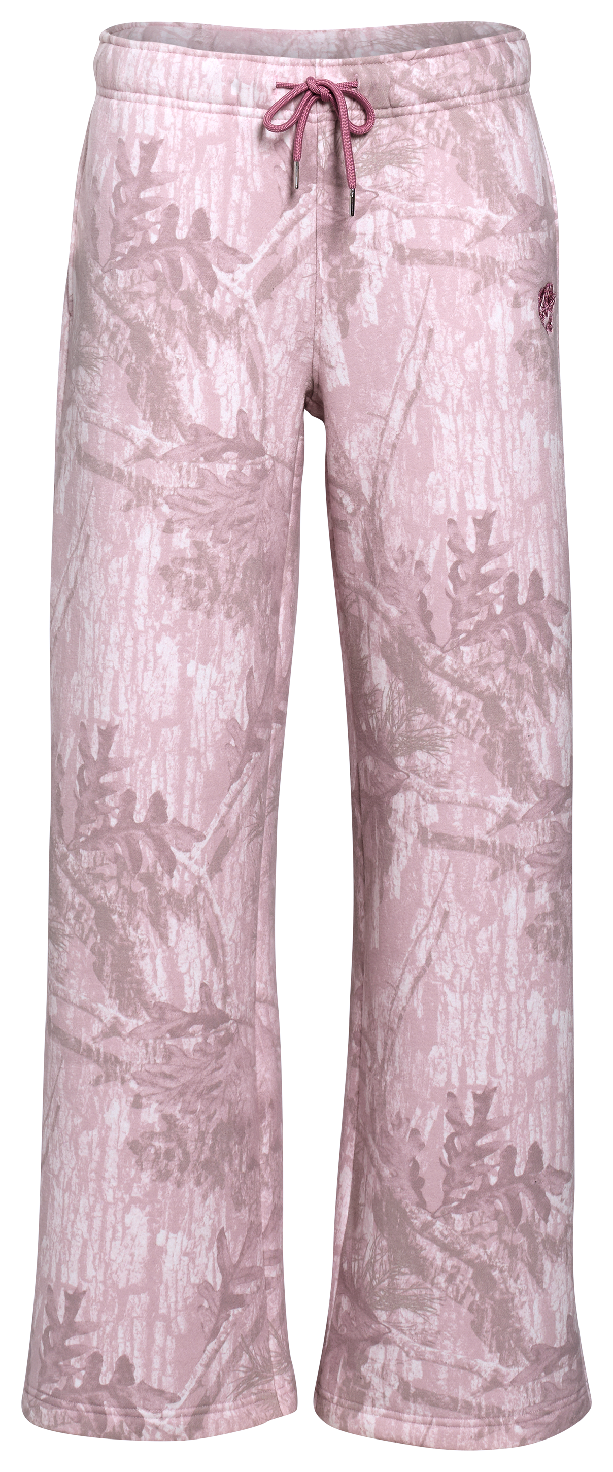 Image of Bass Pro Shops Wide Leg Sweatpants - Foxglove Camo
