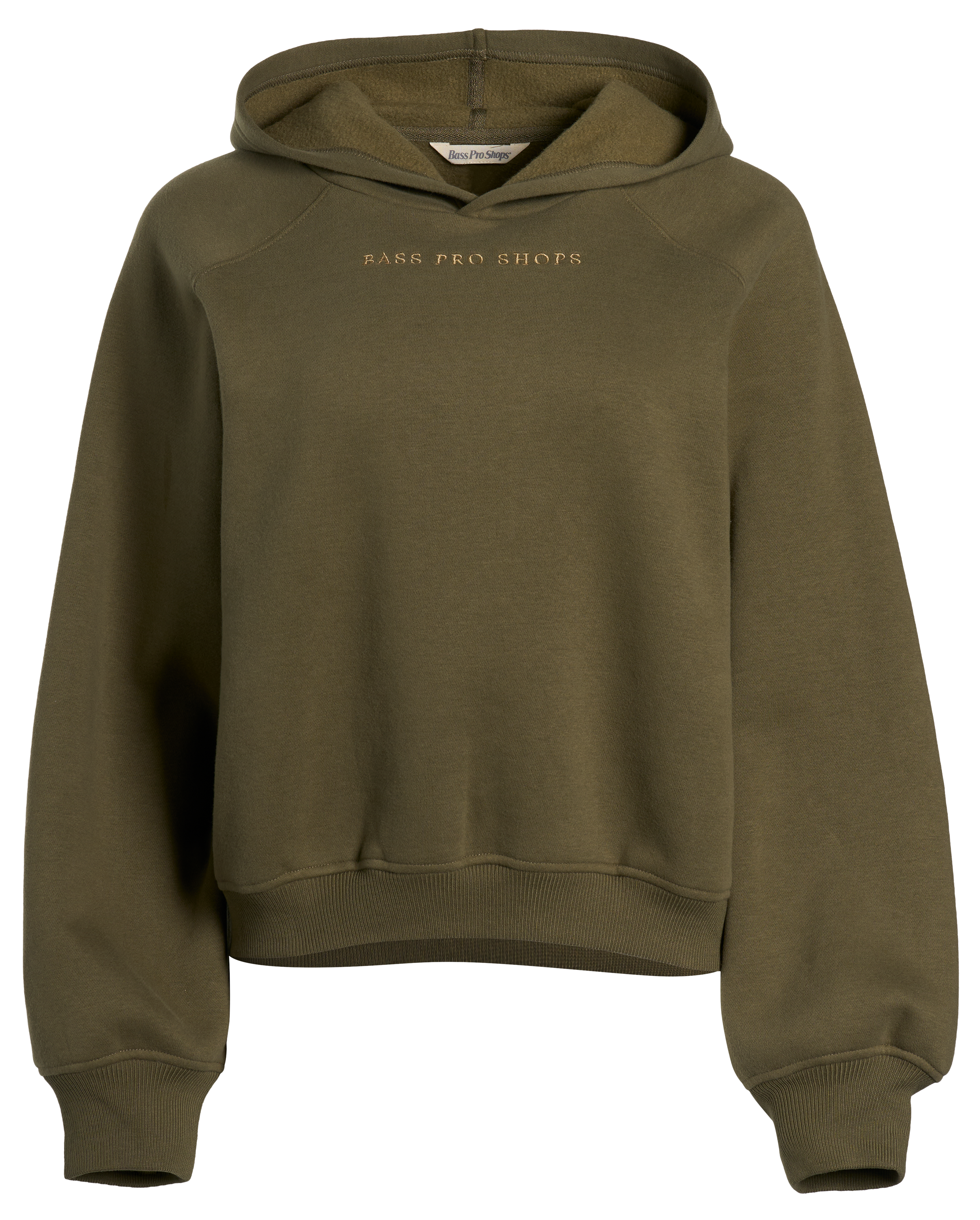 Bass Pro Shops Balloon-Sleeve Hoodie - Burnt Olive