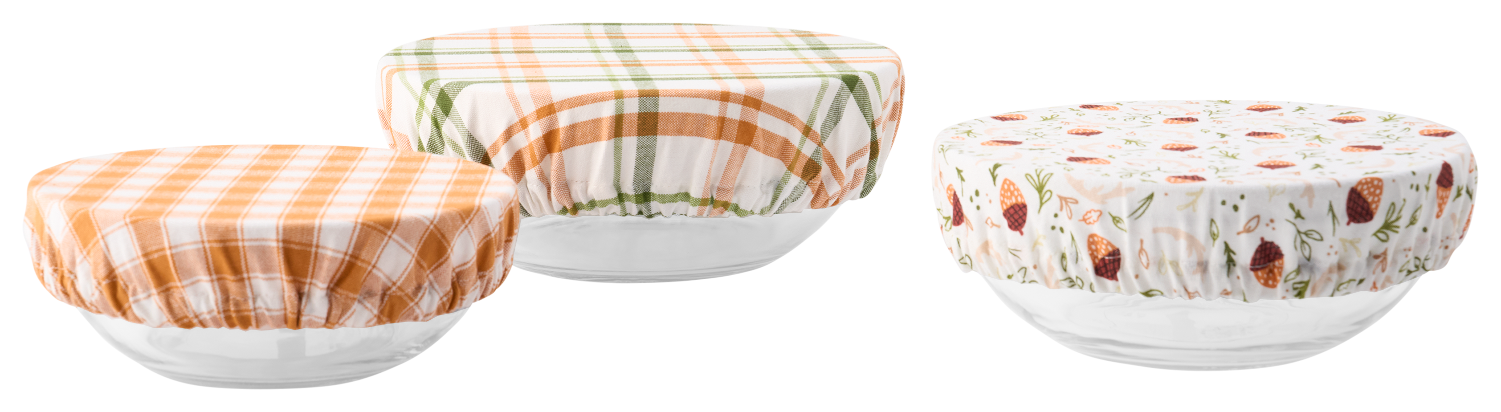 Bass Pro Shops Fall Acorn Dish Cover Set of 3