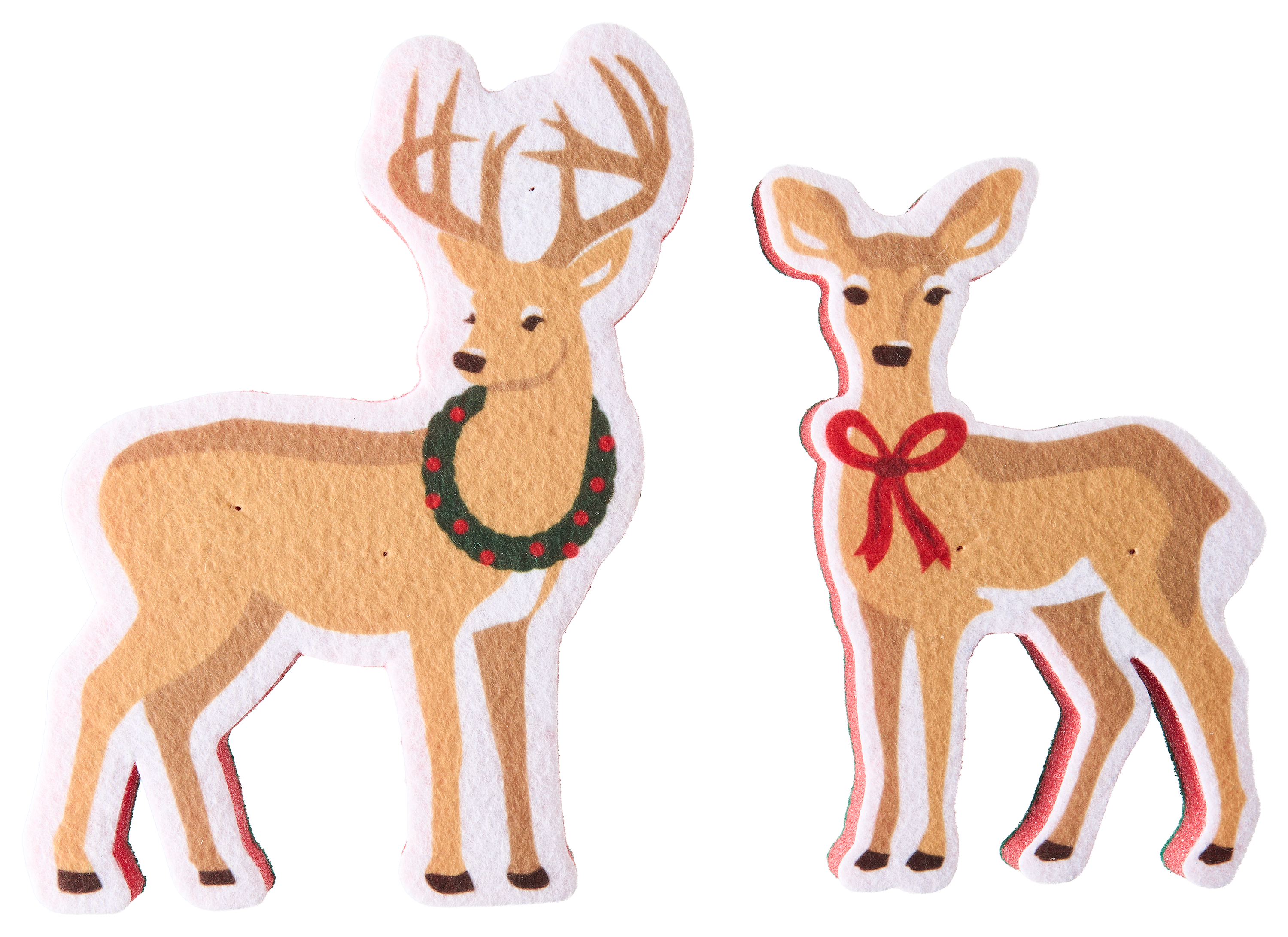 BASS PRO SHOPS Holiday Deer Sponge Set