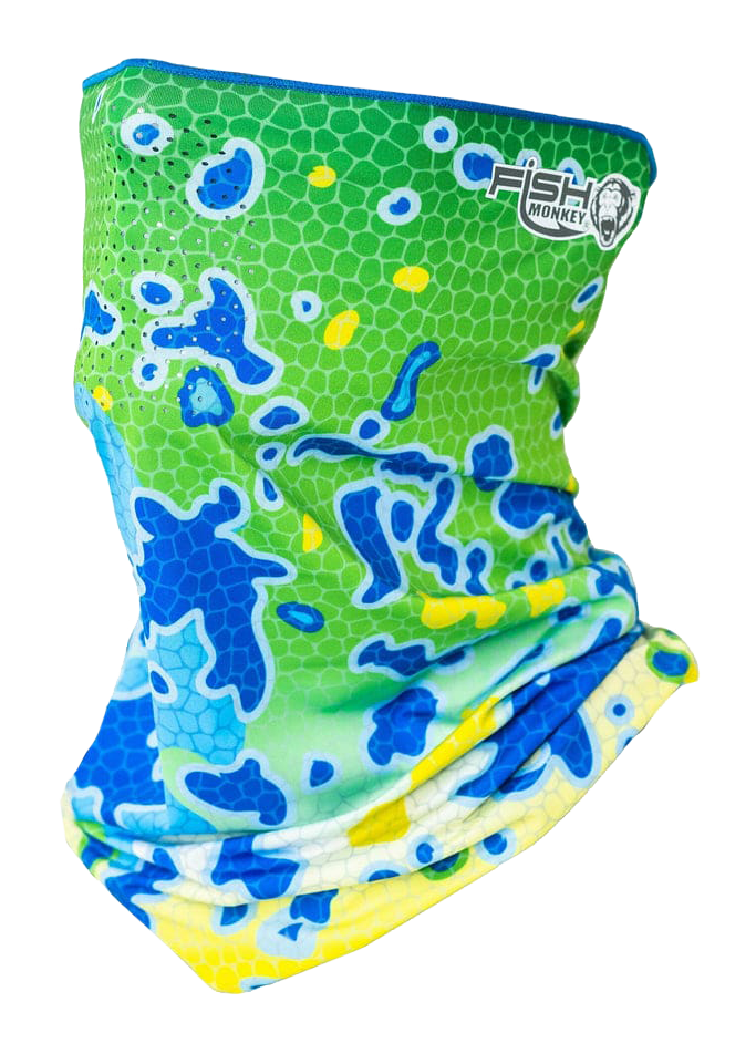 Image of Fish Monkey Flare Performance Face Guard - Dolphin