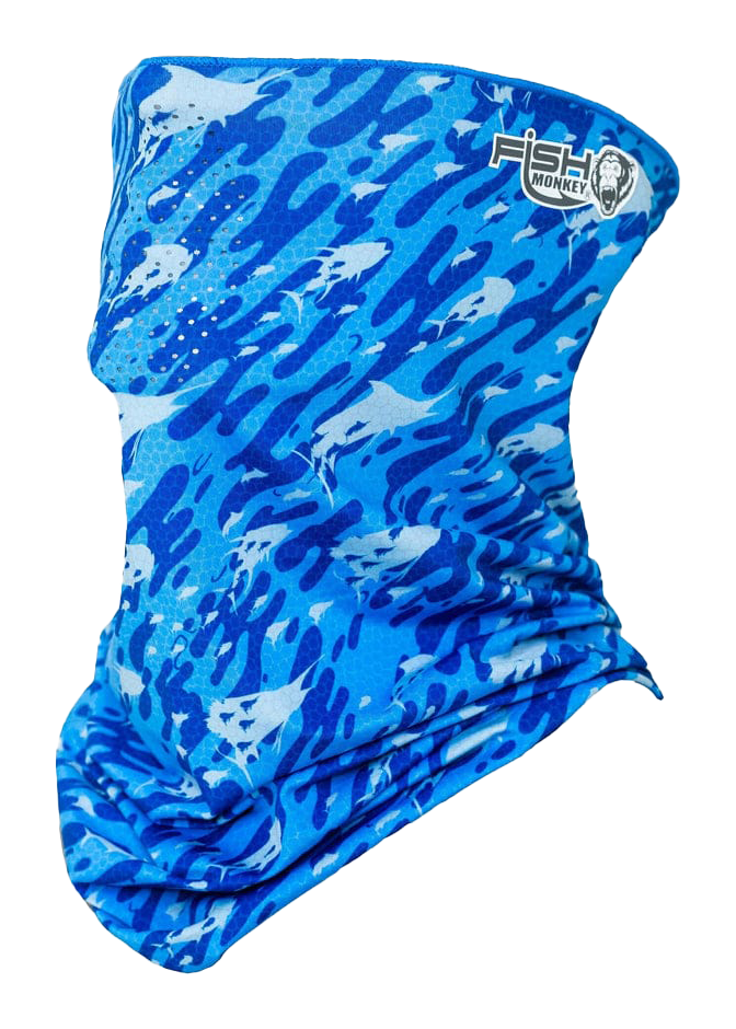 Image of Fish Monkey Flare Performance Face Guard - Offshore