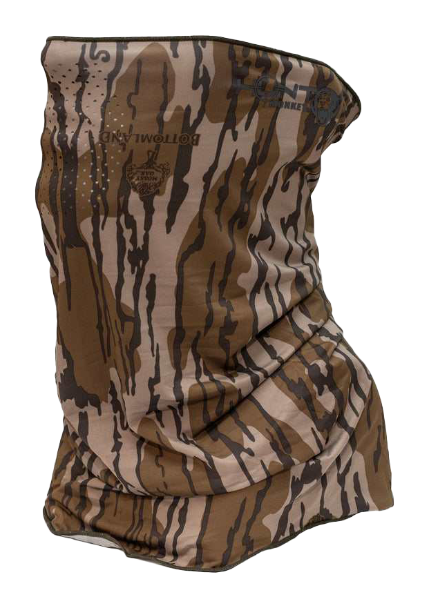 Image of Fish Monkey Flare Performance Face Guard - Mossy Oak Bottomland