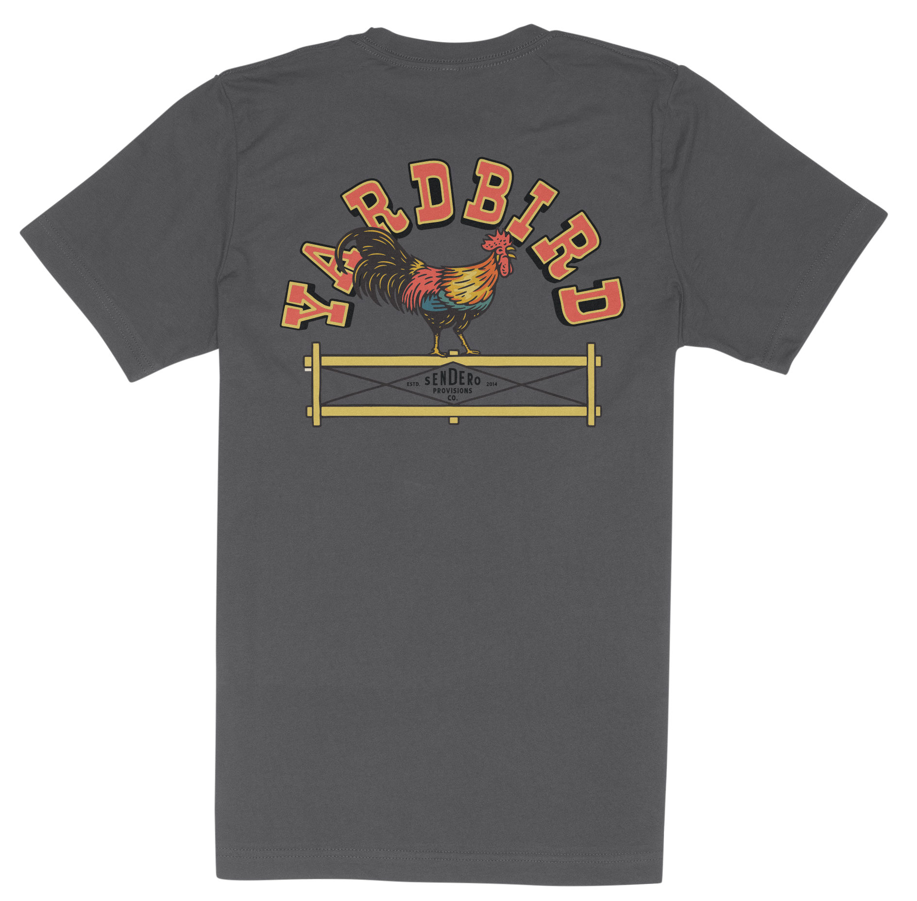 Image of Sendero Yardbird Short-Sleeve T-Shirt - Vintage Black