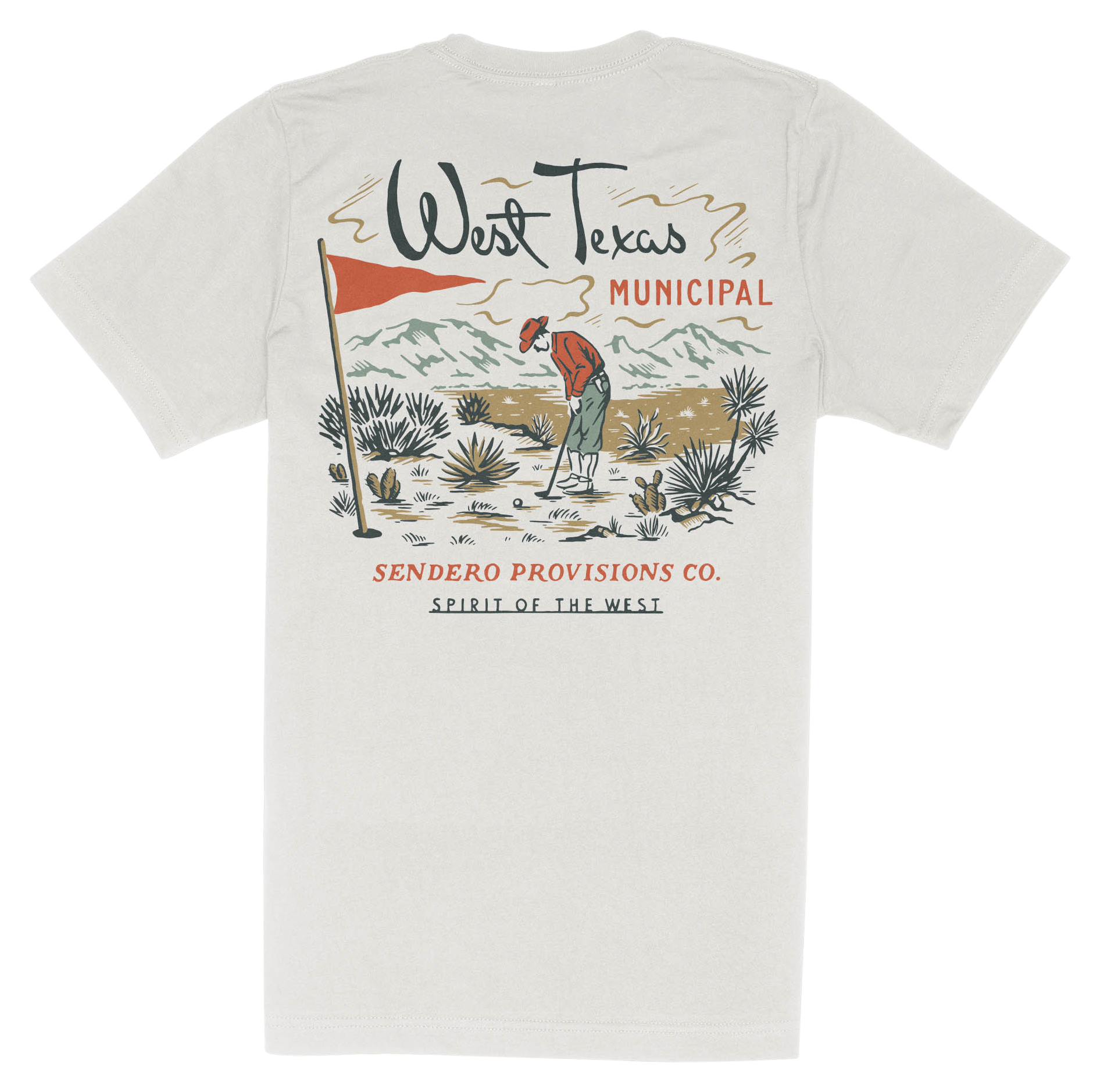 Image of Sendero West Texas Municipal Short-Sleeve T-Shirt