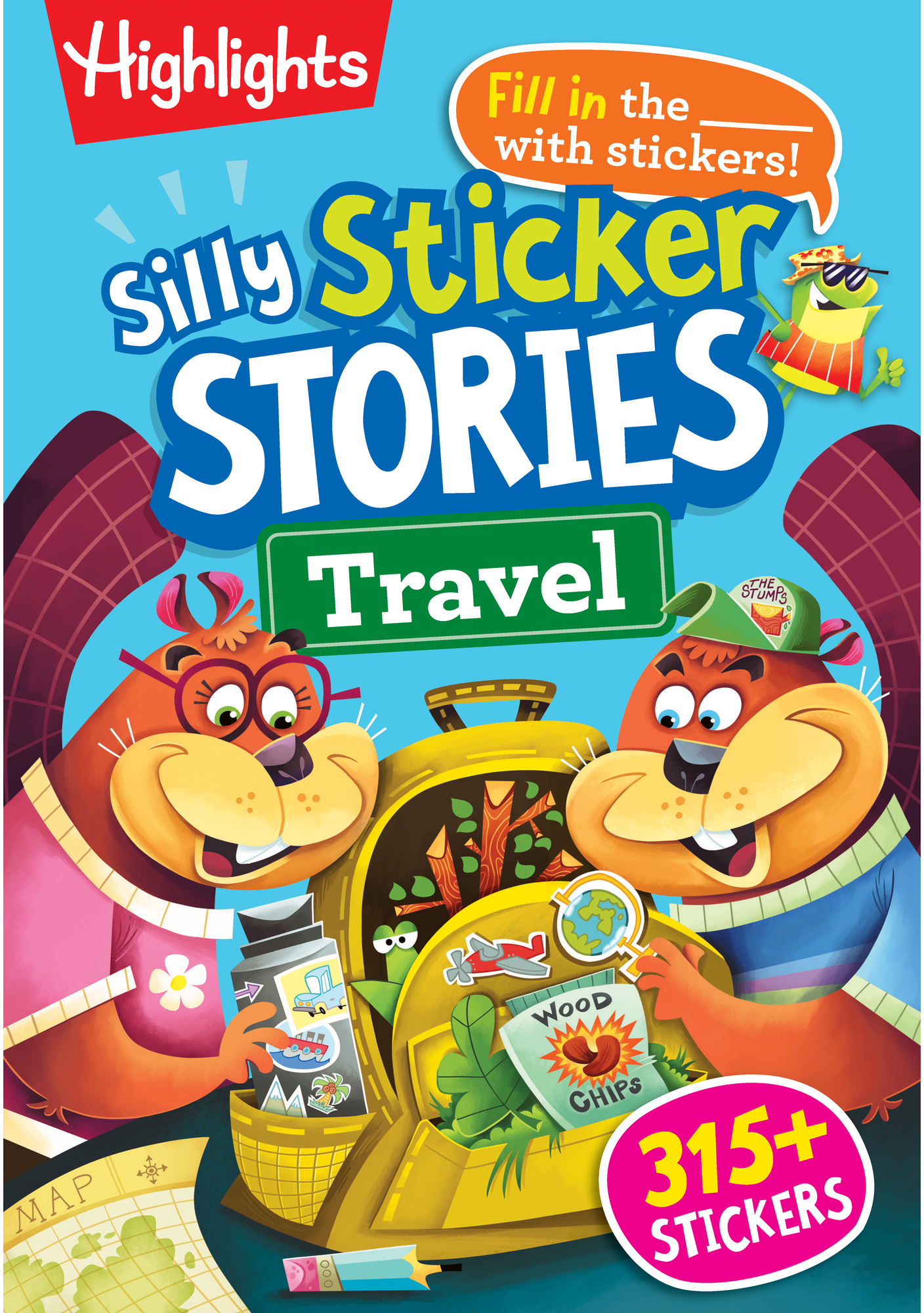 Image of Highlights Silly Sticker Stories Travel Sticker Book