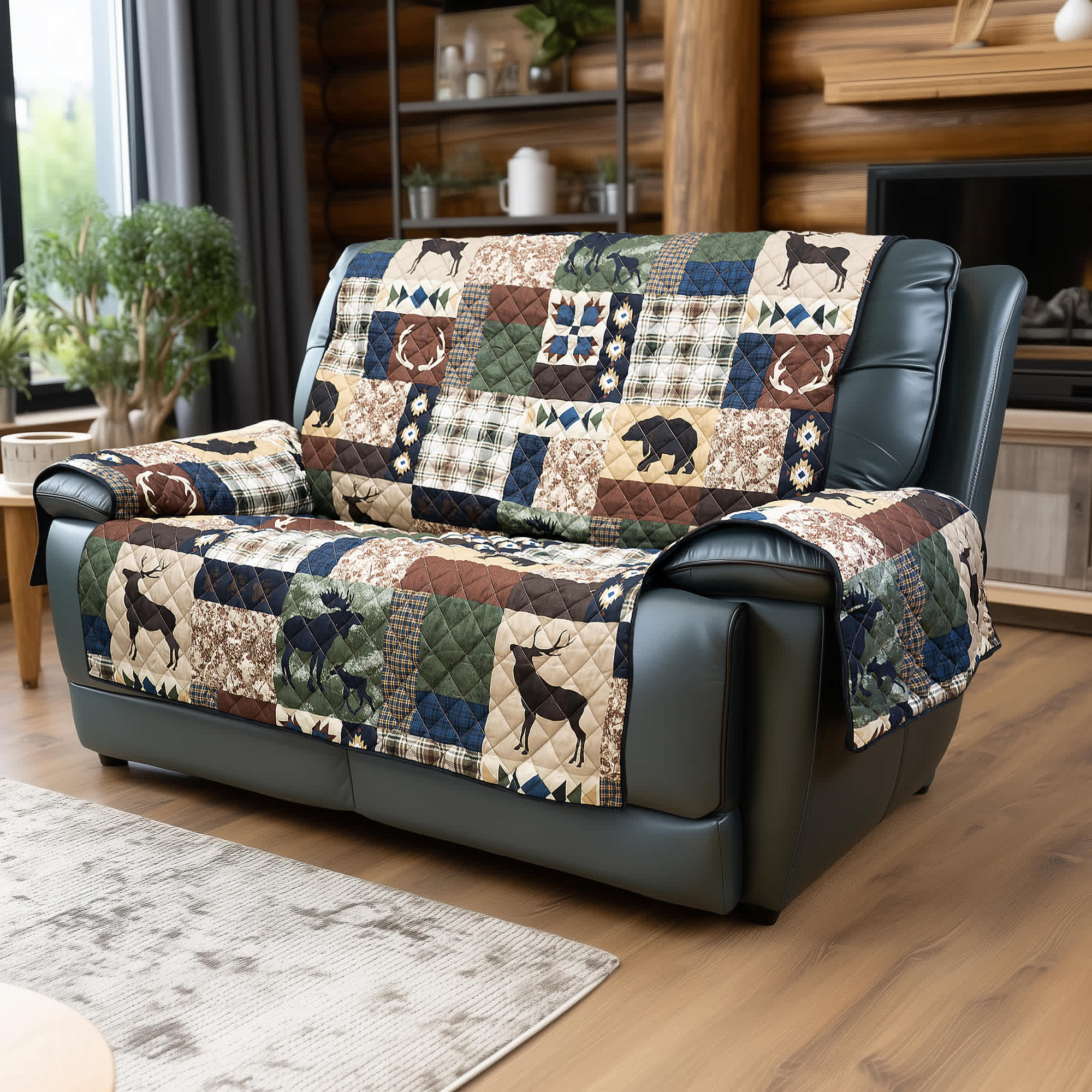 Image of Donna Sharp Rustica Furniture Cover - Love Seat