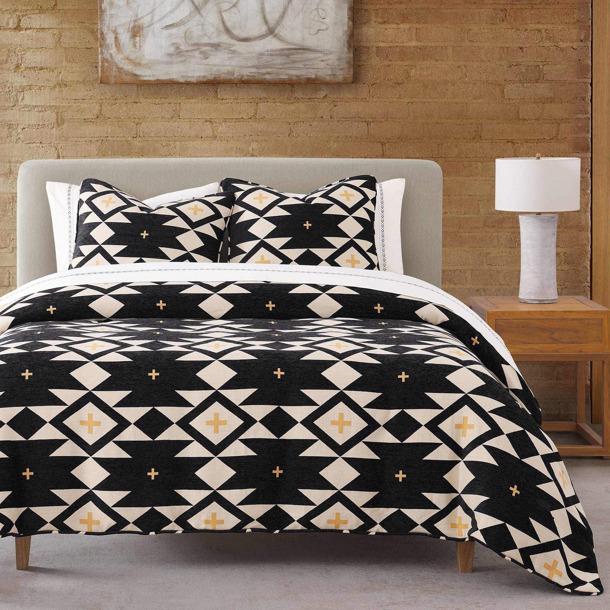 Image of HiEnd Accents High Desert Chenille Jacquard Comforter Set - Twin