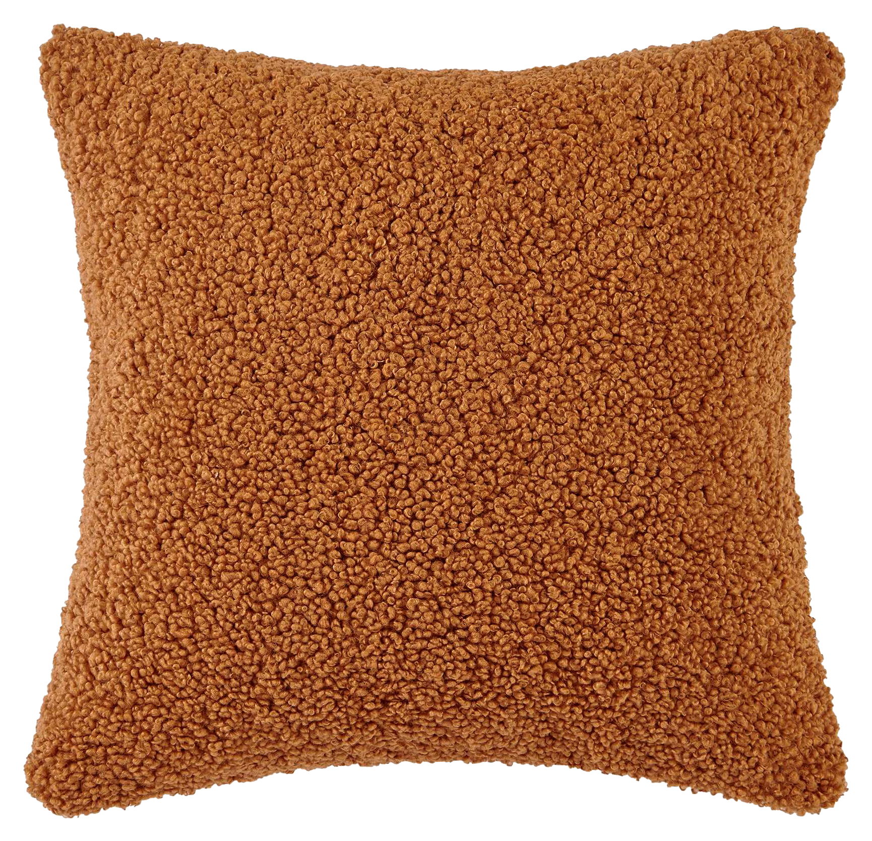 Image of HiEnd Accents Teddy Throw Pillow - Caramel