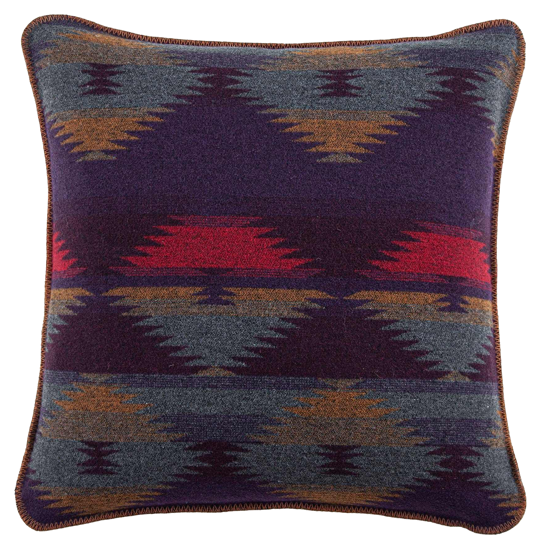 Image of HiEnd Accents Gila Wool-Blend Square Pillow