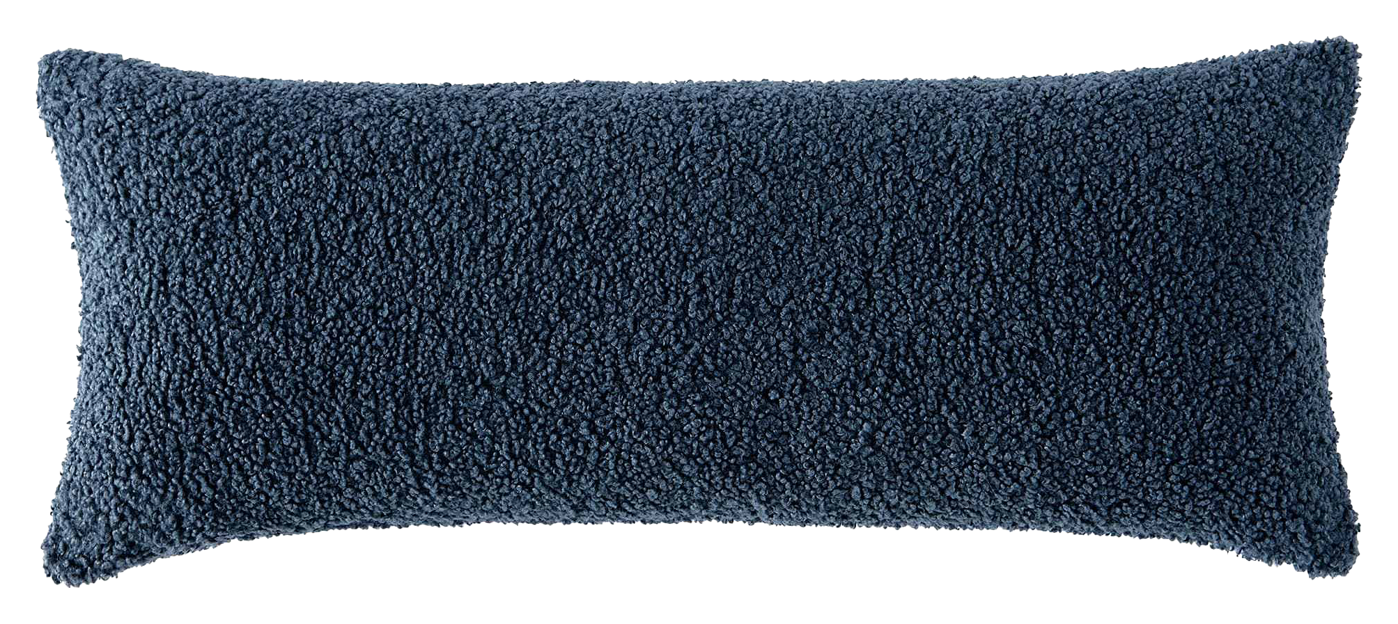 Image of HiEnd Accents Teddy Lumbar Pillow - Midnight Blue