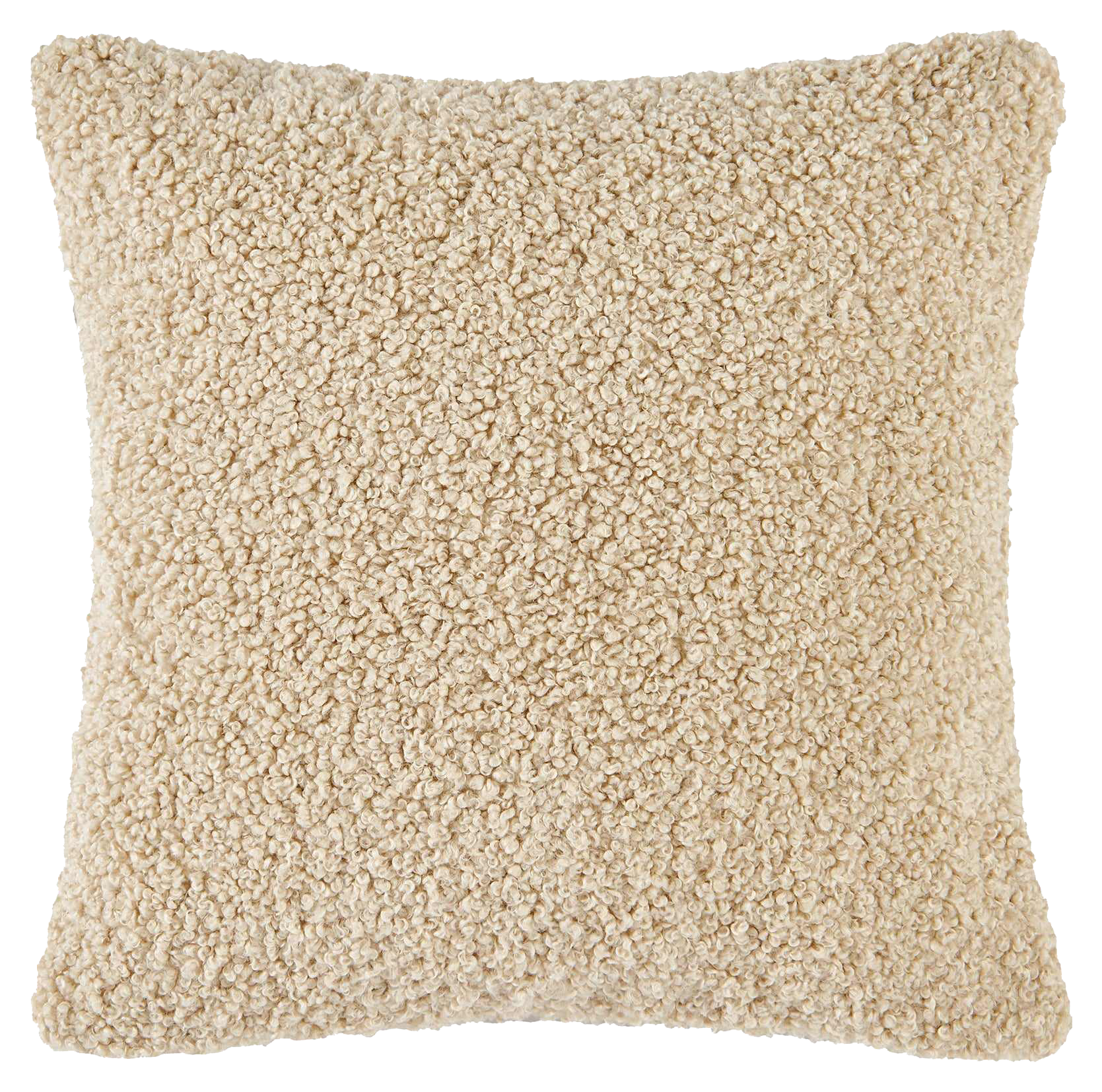 Image of HiEnd Accents Teddy Throw Pillow - Cream