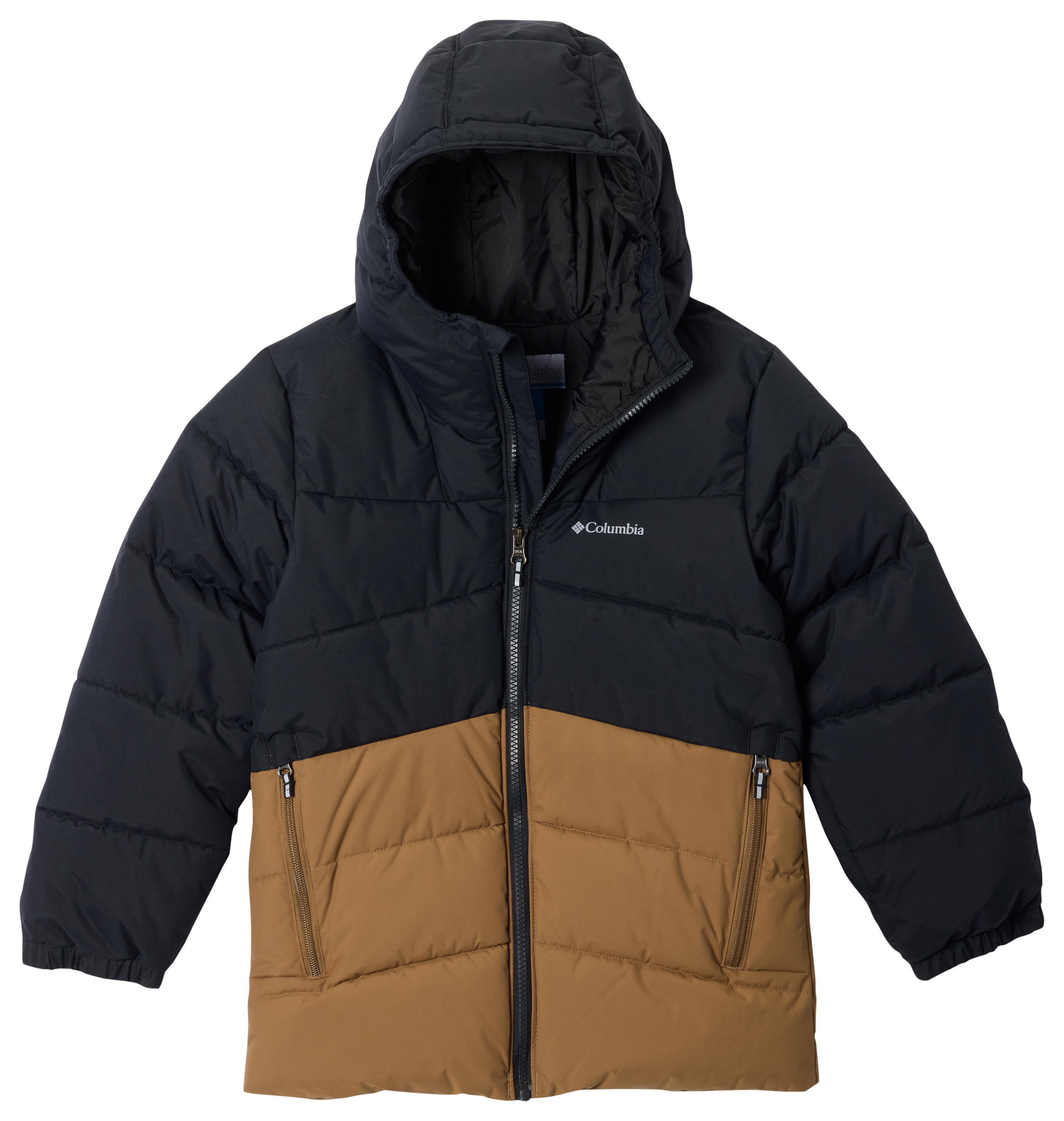 Image of Columbia Arctic Blast II Jacket for Kids - Black/Delta