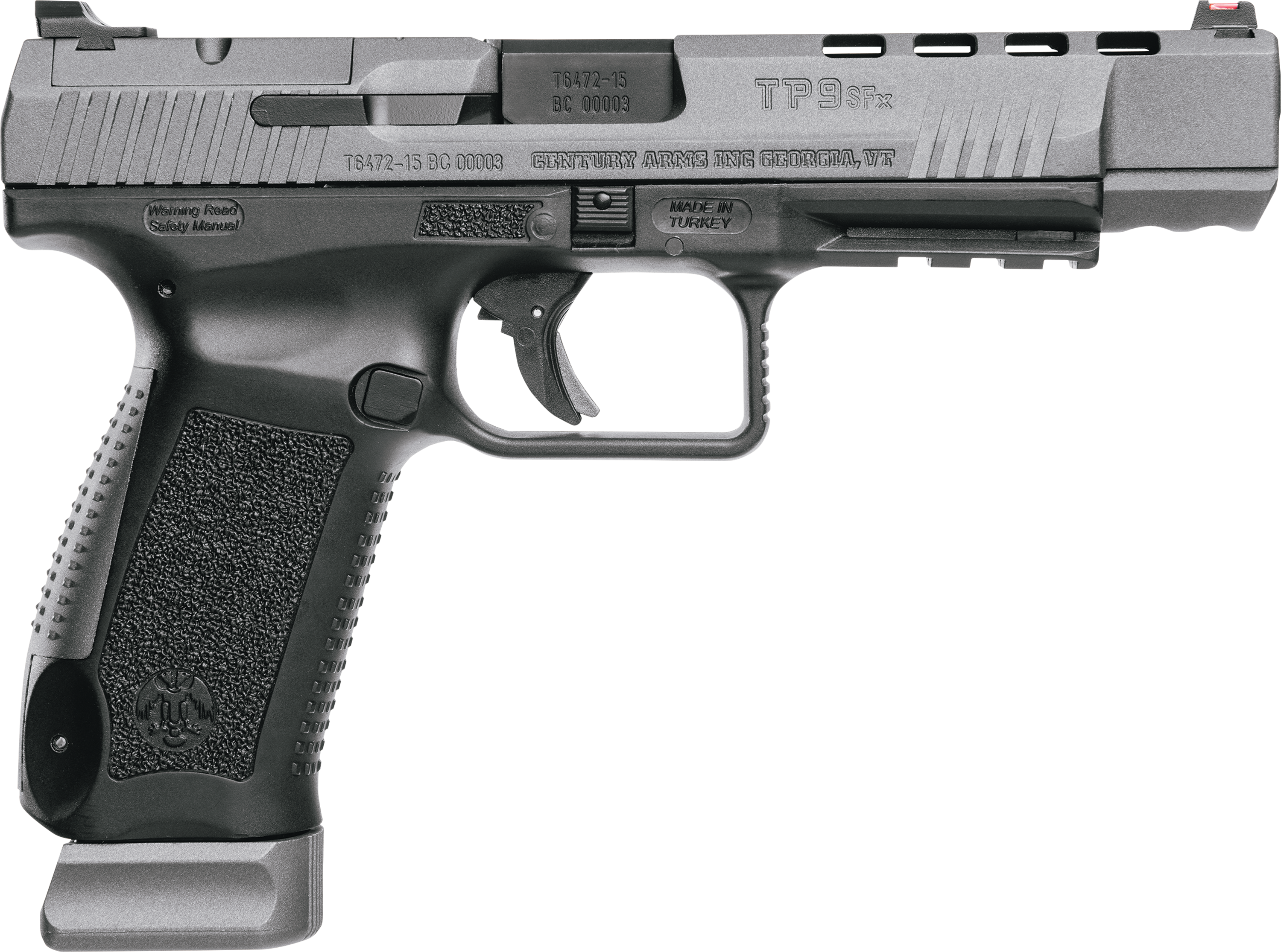 Canik TP9SFX Semi-Auto Pistol with Full Accessory Pack - Cerakote Tungsten Gray