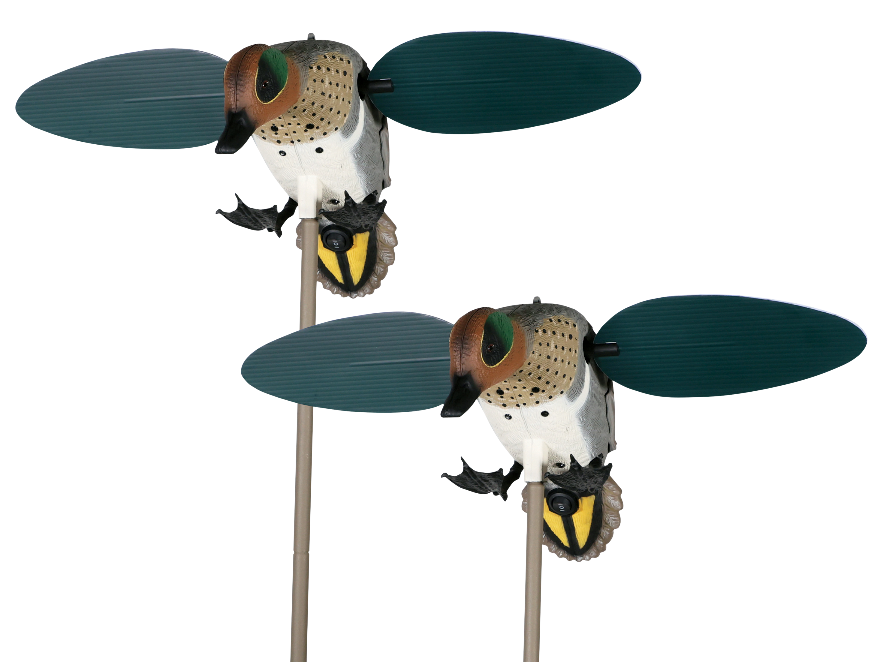 Image of MOJO Outdoors Green Wing Motorized Duck Decoy - 2 Pack