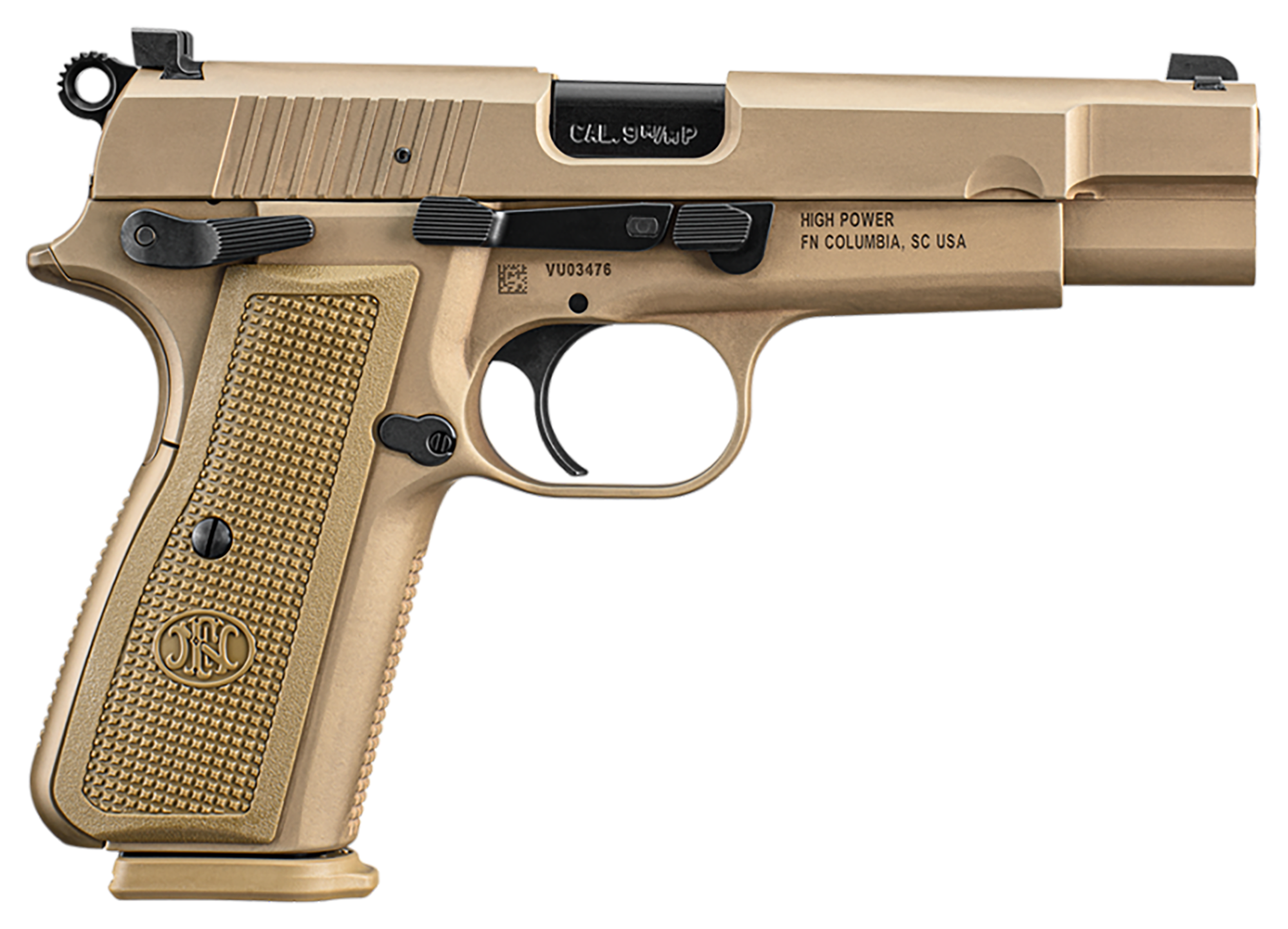 FN High Power SemiAuto Pistol  Flat Dark Earth  Flat Dark Earth  10