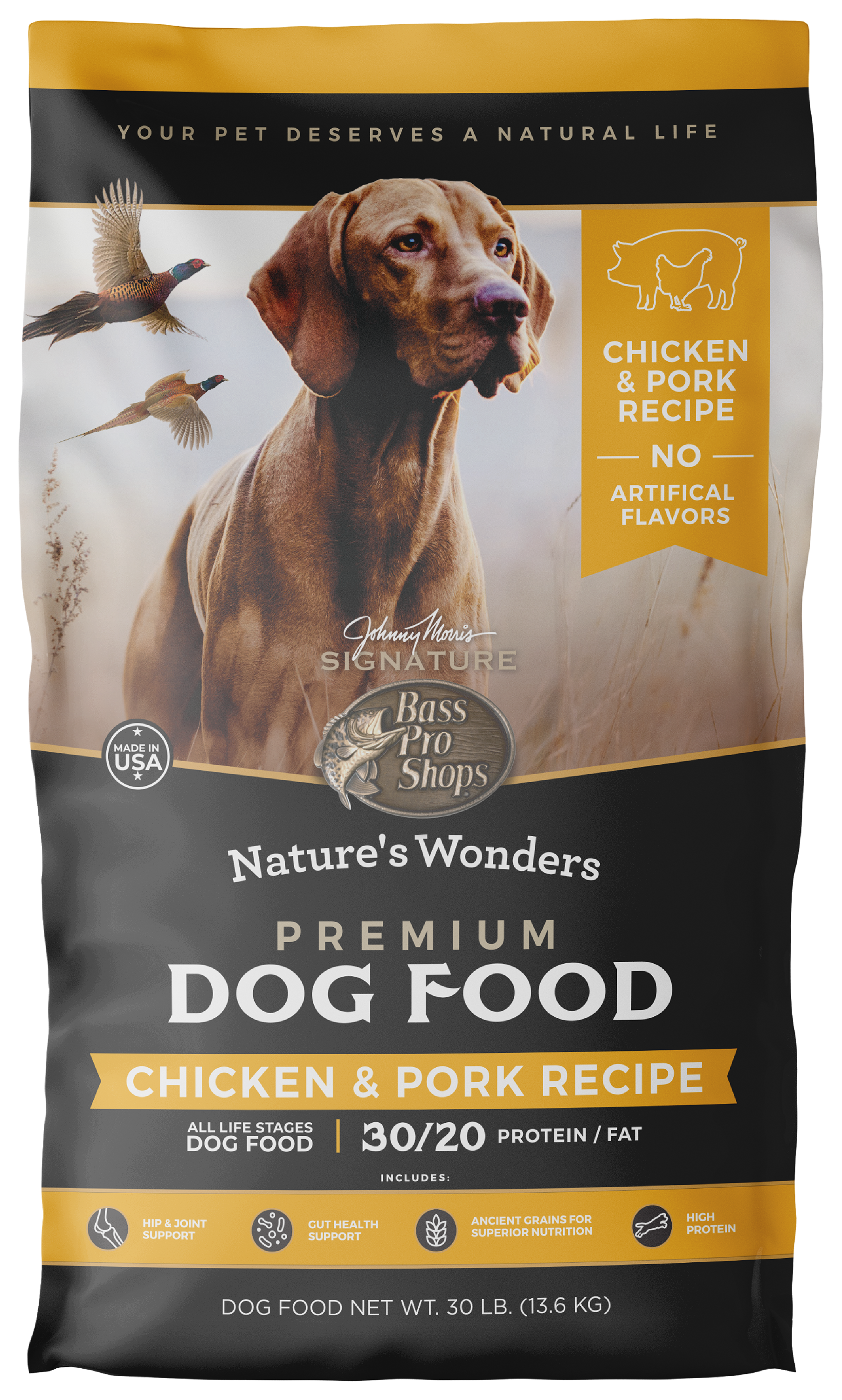 Image of Nature's Wonders Chicken And Pork Dog Food - 30 lbs.