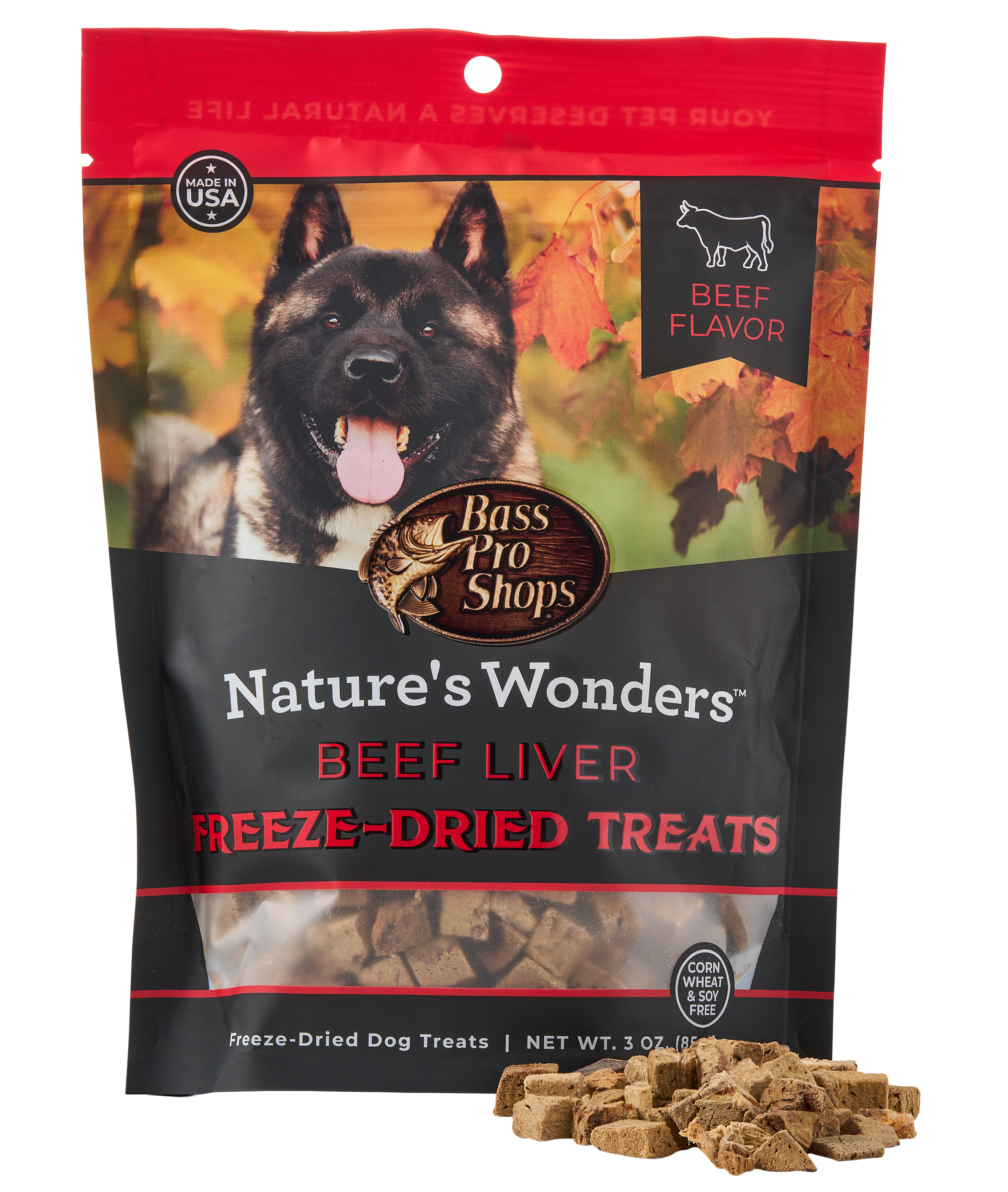 Image of Nature's Wonders Freeze-Dried Beef Liver Dog Treats