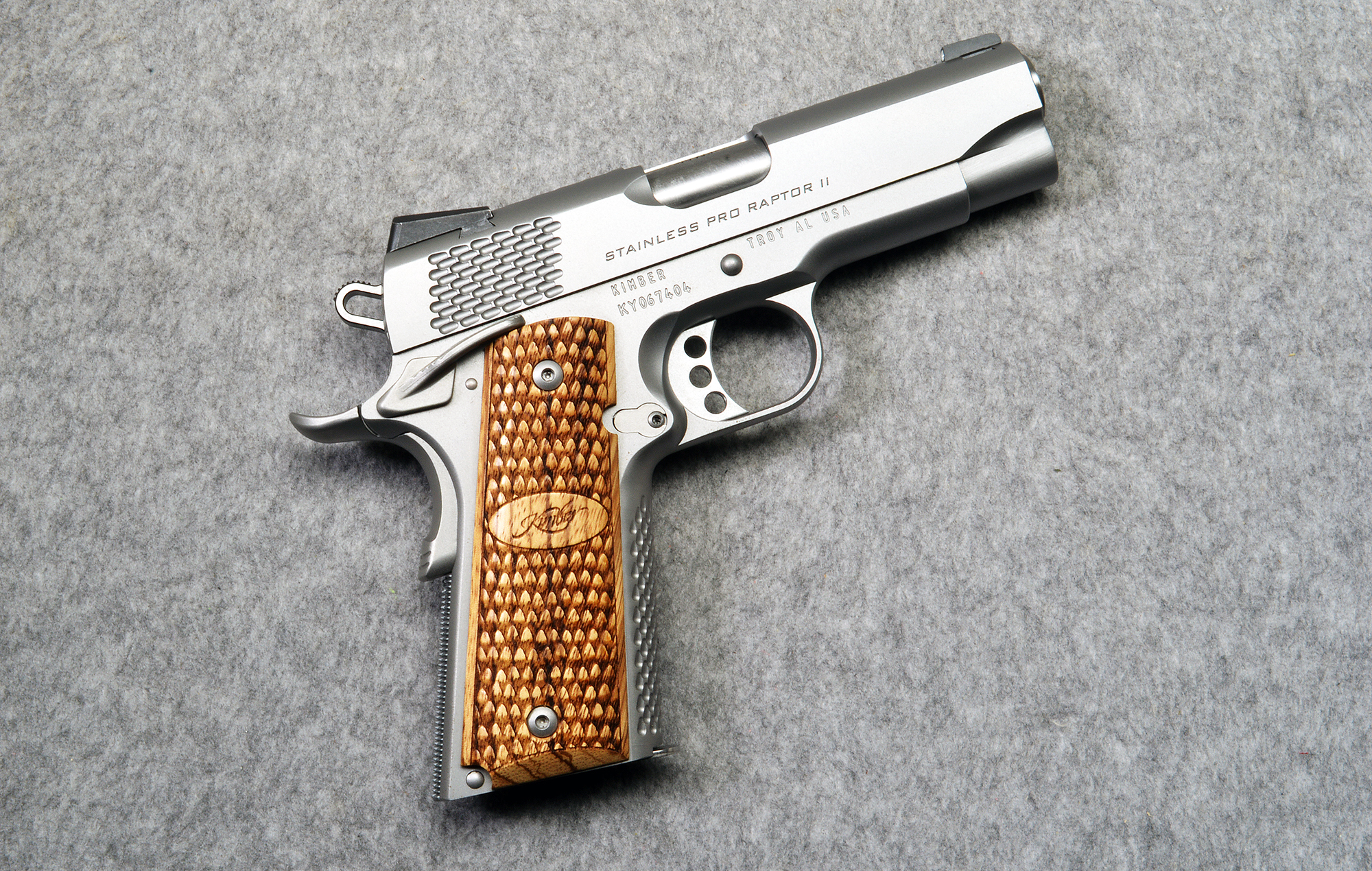 Image of Kimber ~ Pro Raptor II Stainless ~ .45 ACP