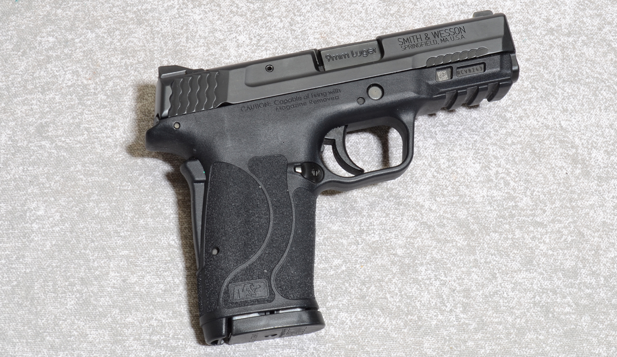 Image of Smith & Wesson M&P 9 Shield EZ Pistol, 9mm Luger, 3.5 Inch barrel, 1 1/2 lbs.