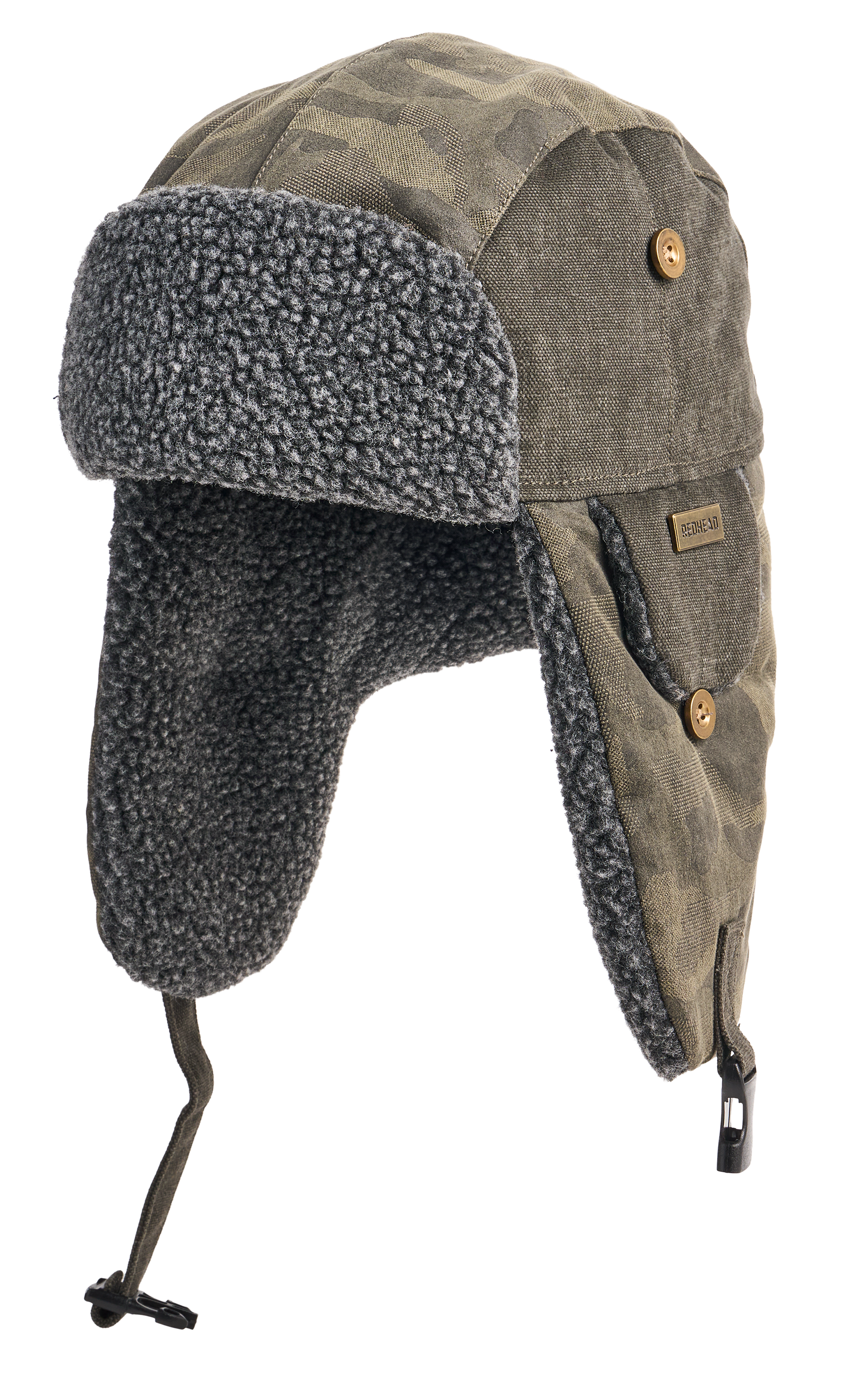 RedHead Two-Tone Camo Trapper Hat