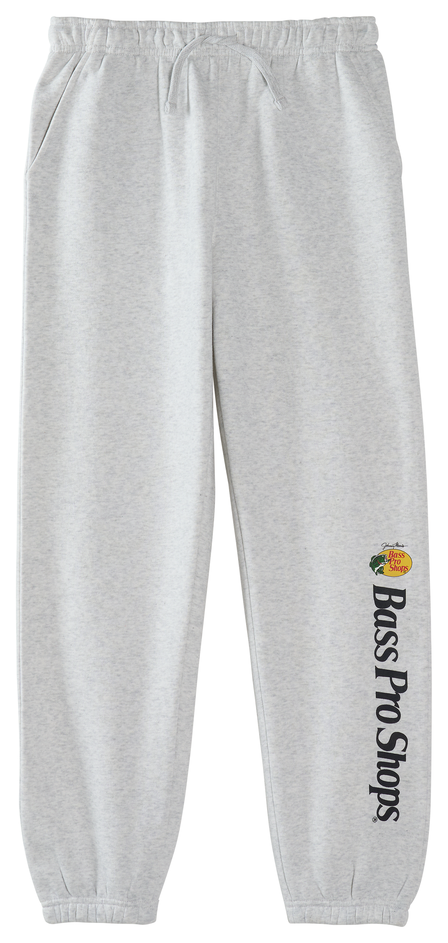 Image of Bass Pro Shops Classic Logo Joggers for Kids - Heather Gray