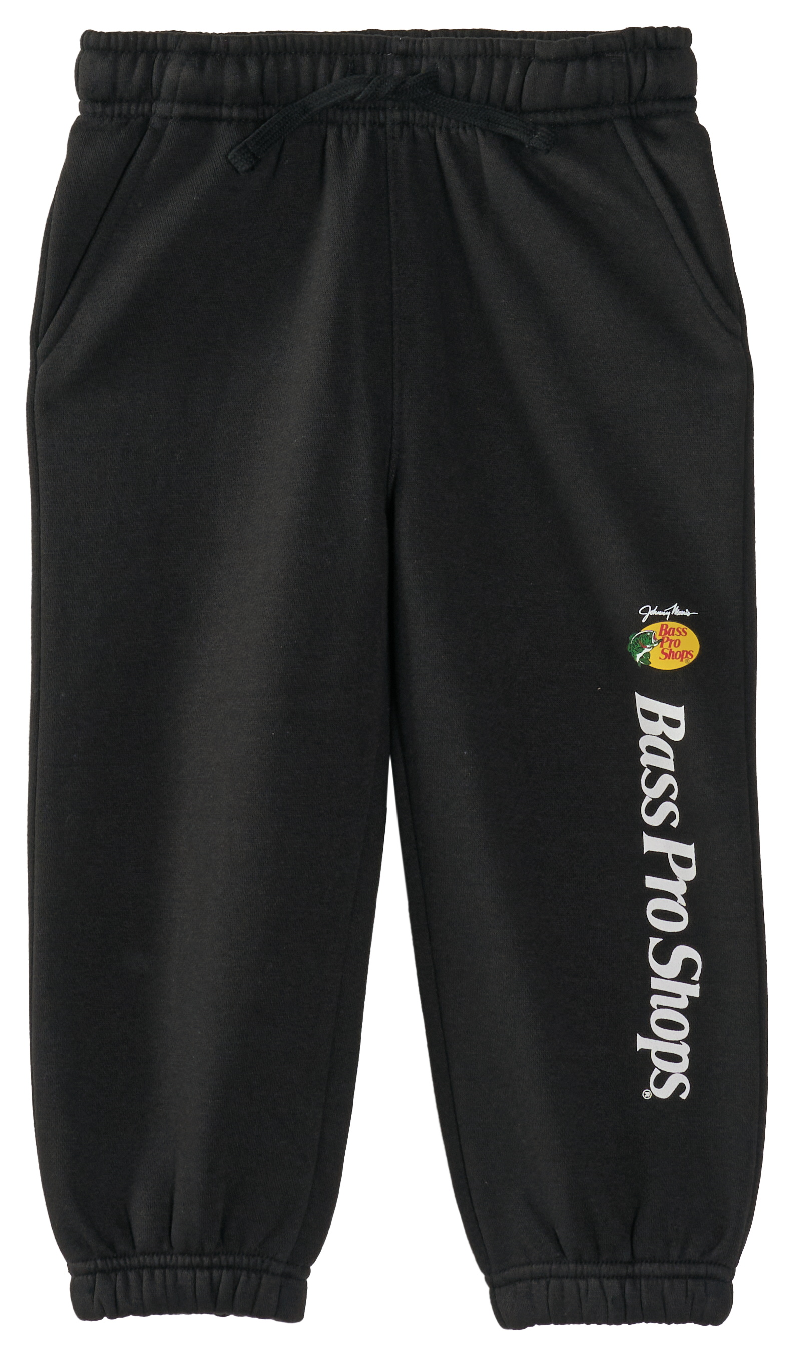 Image of Bass Pro Shops Classic Logo Joggers for Toddlers - Black