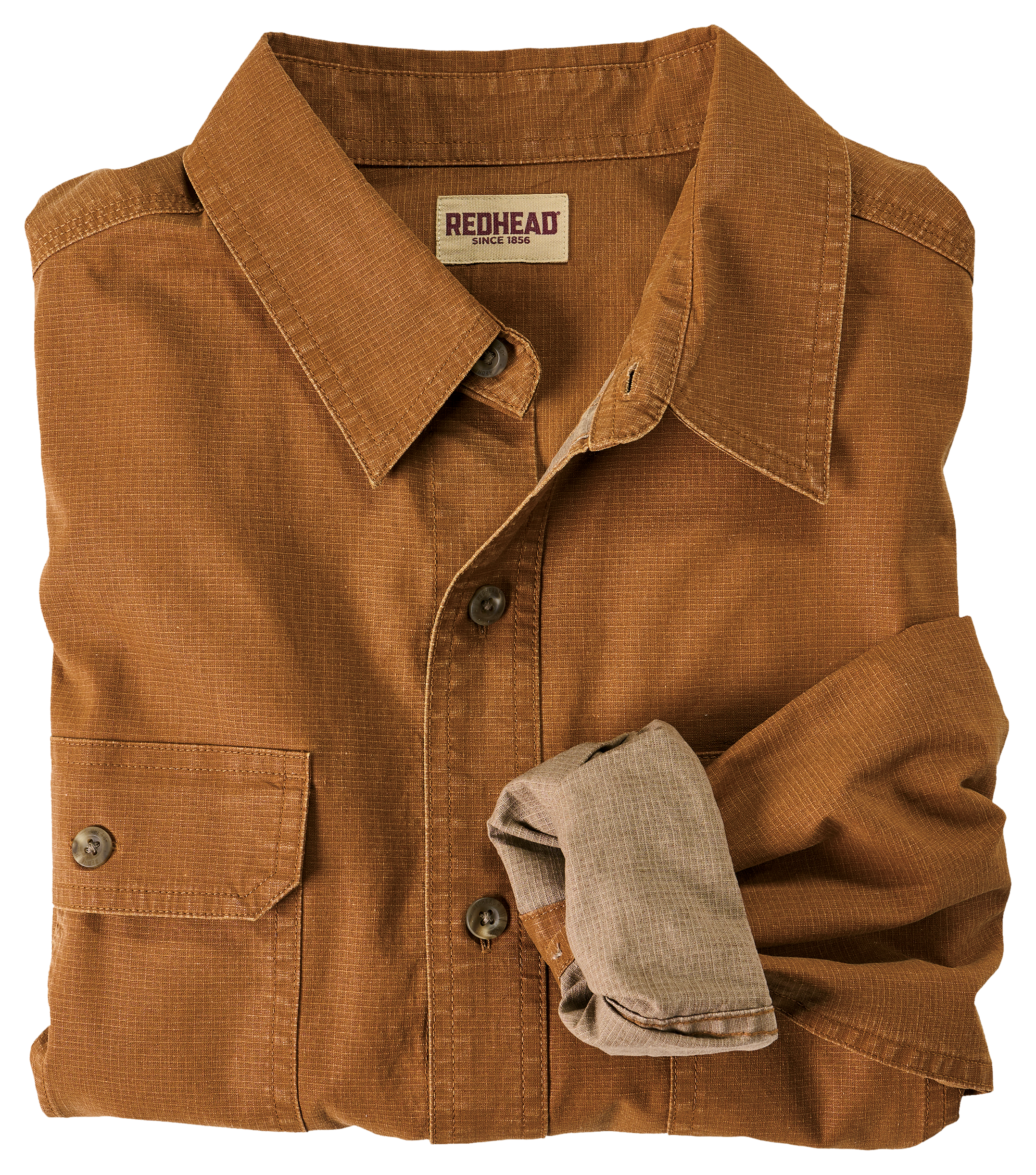 Image of RedHead Rock Creek Ripstop Long-Sleeve Shirt - Monks Robe
