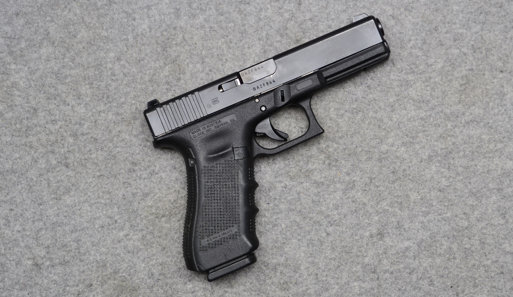 Ported Glock 17 Barrel – 9mm, Black DLC Coating, Stainless Steel, Made In USA