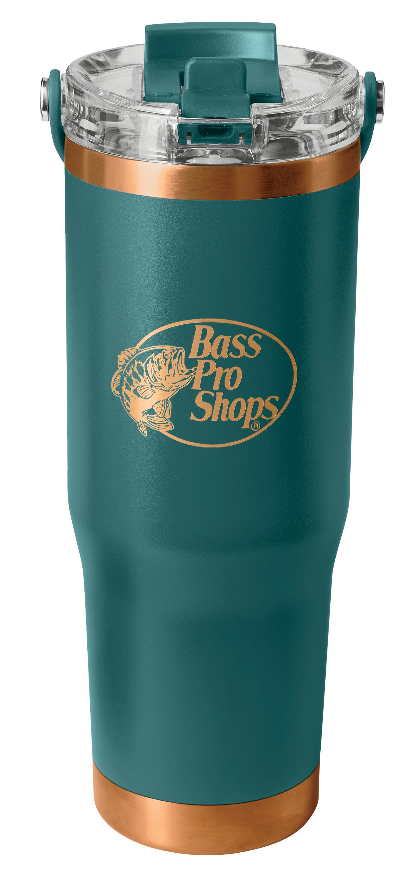 Image of Bass Pro Shops 32-oz. Dual-Lid Water Bottle - Mediterranea