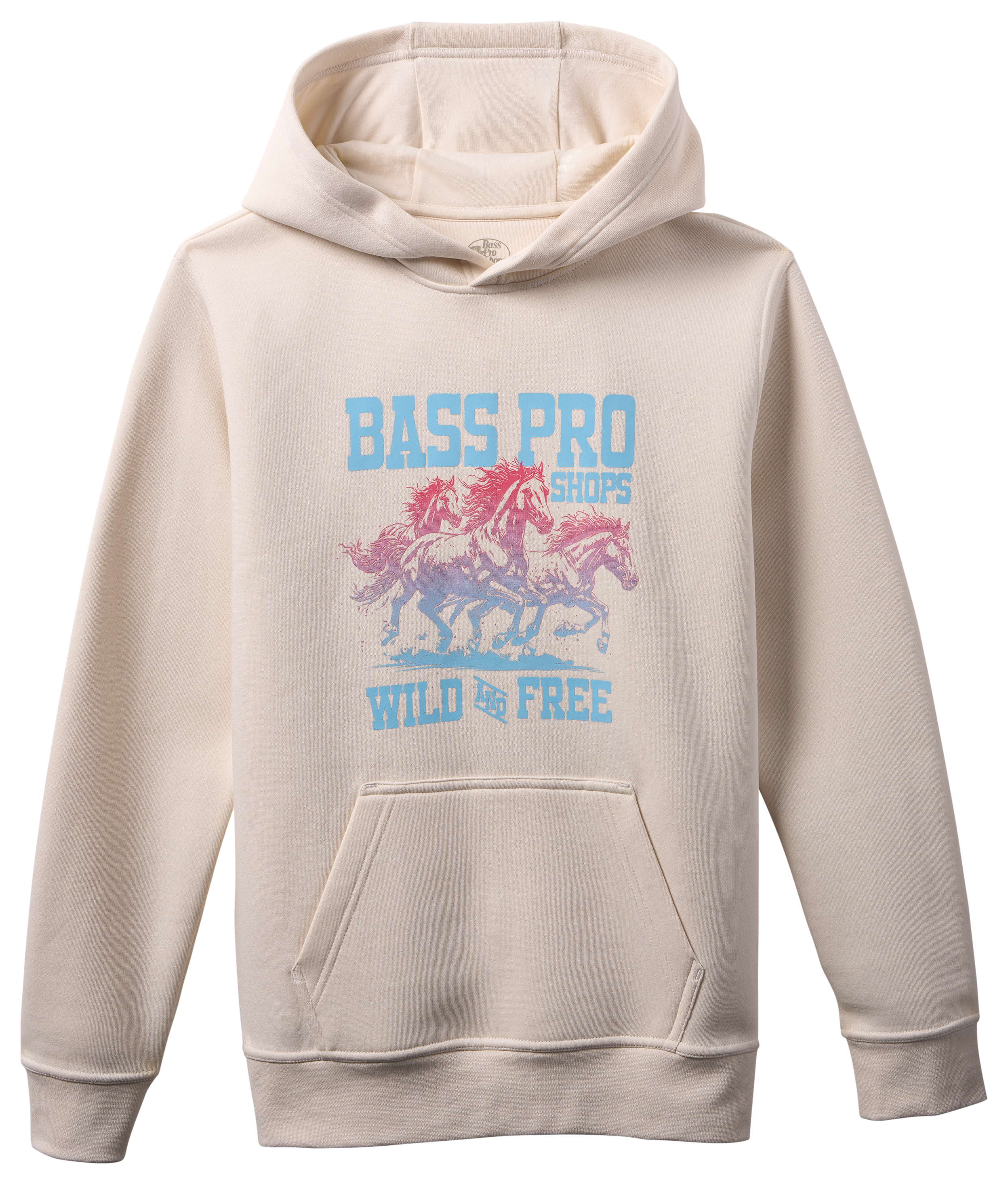 Image of Bass Pro Shops Graphic Hoodie for Kids - Gardenia
